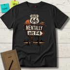 MENTALY ALT F4 ROUTE 66 T-SHIRT