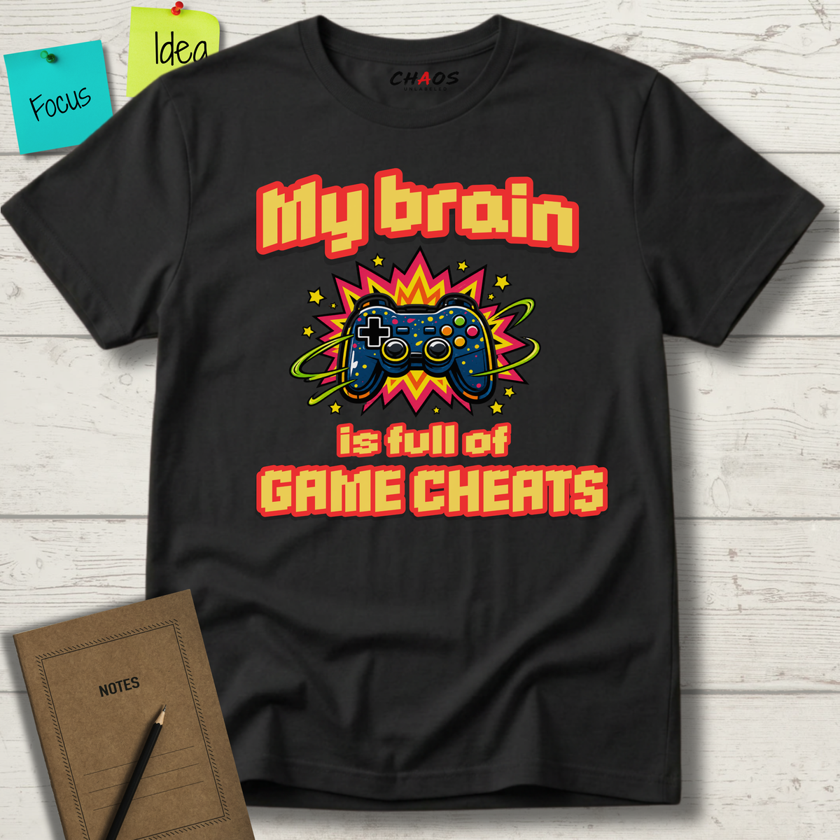 My Brain Is Full Of Game Cheats T-Shirt