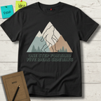ONE STEP FORWARD FIVE IDEAS SIDEWAYS T-SHIRT