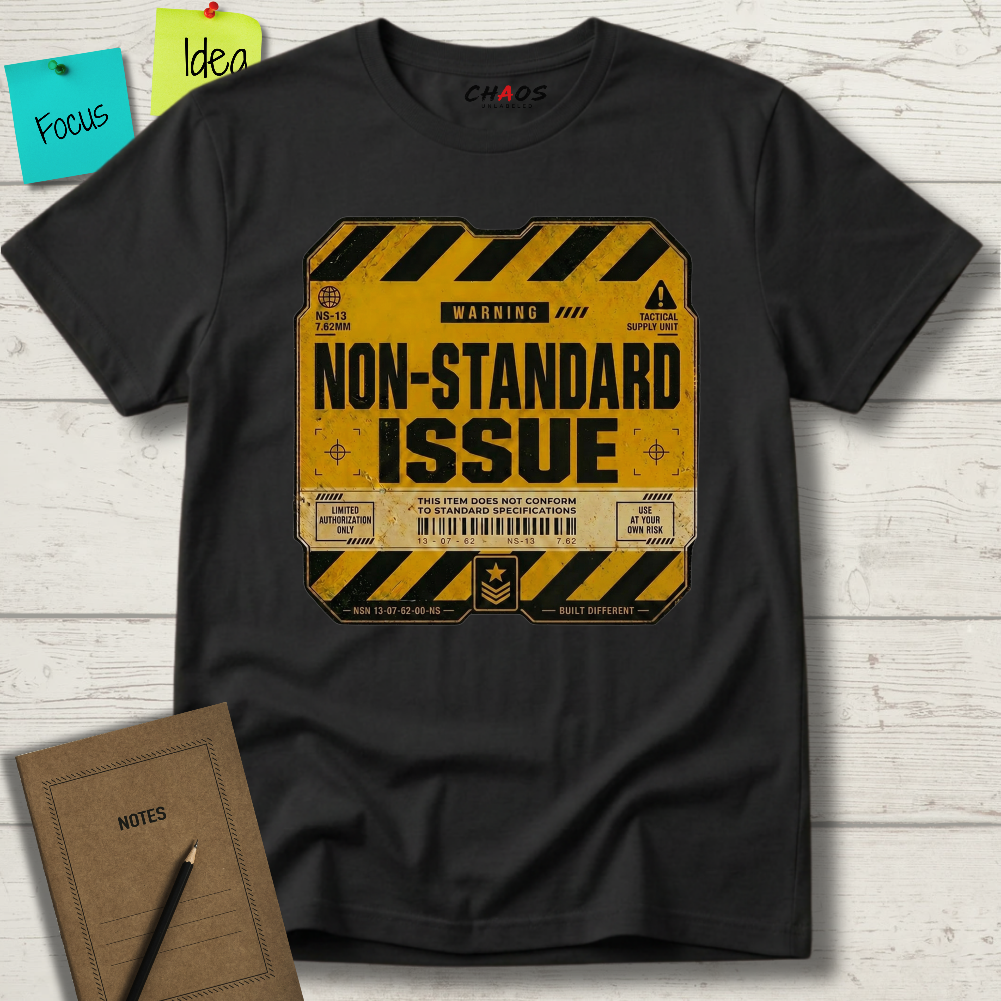 NON-STANDARD ISSUE T-SHIRT