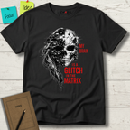 MY BRAIN IS A GLITCH APP IN THE MATRIX T-SHIRT
