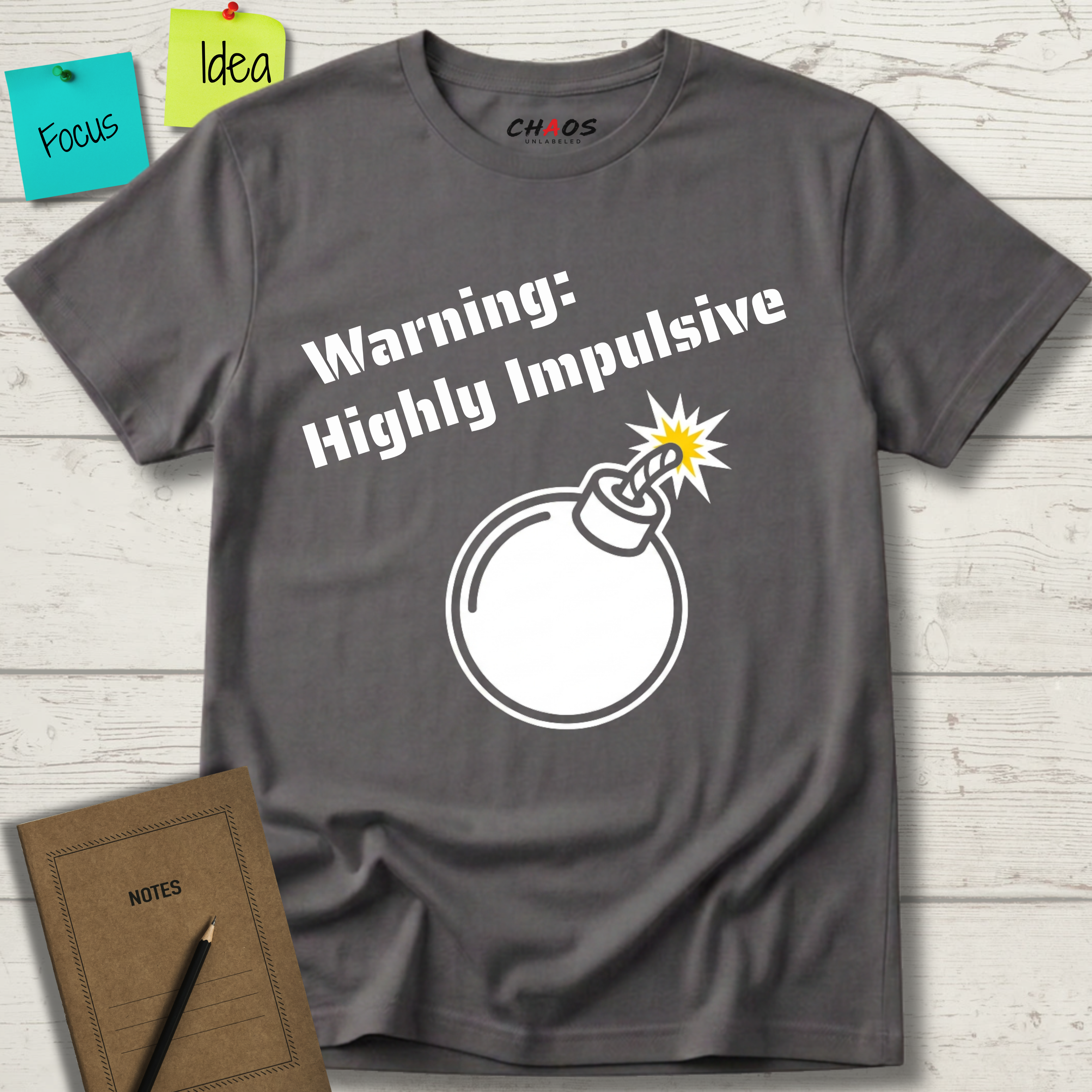 Warning Highly Impulsive T-Shirt