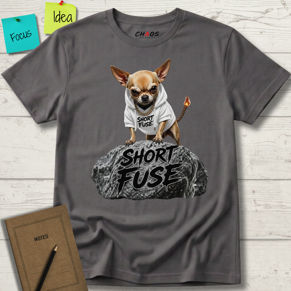 SHORT FUSE CHIHUAHUA T-SHIRT