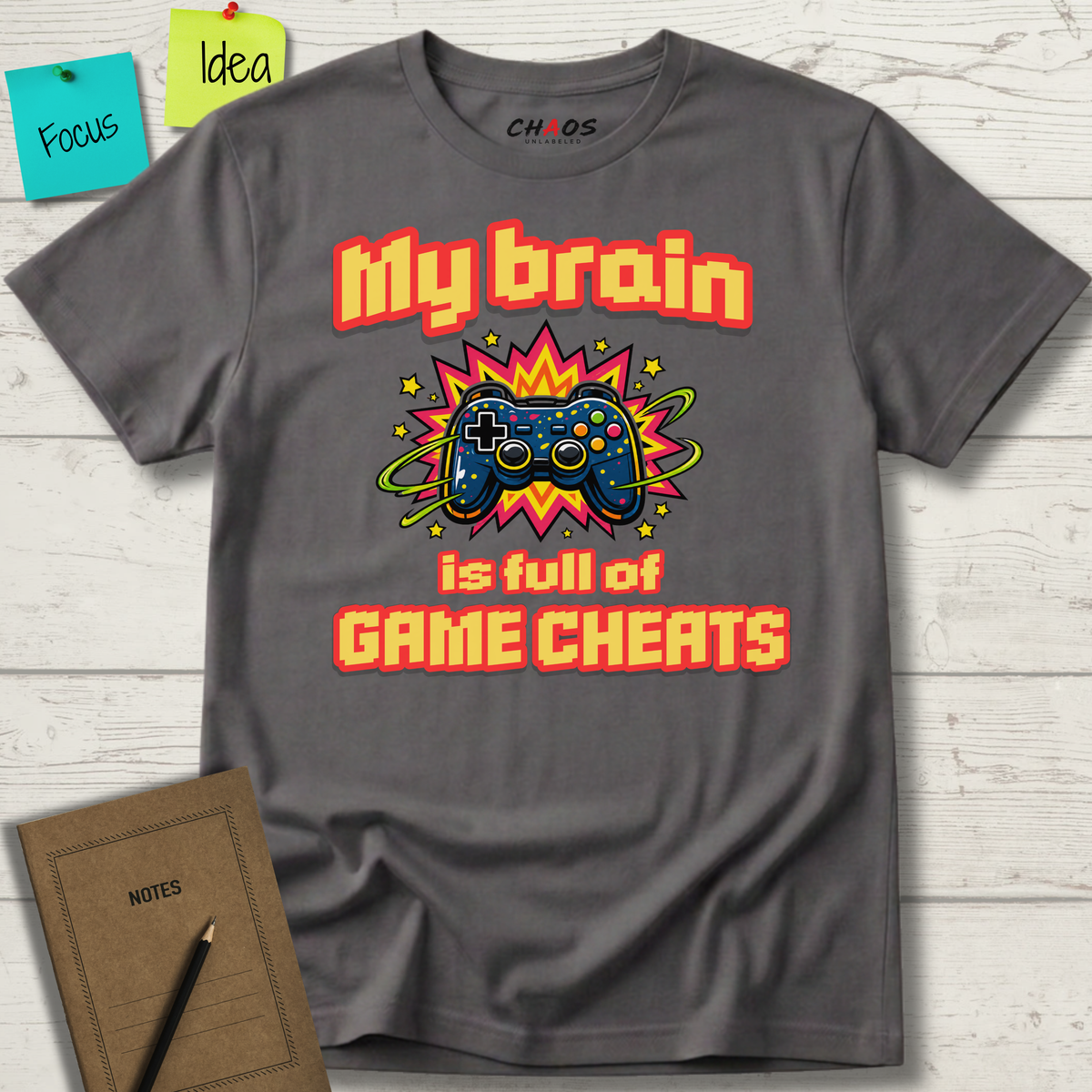 My Brain Is Full Of Game Cheats T-Shirt