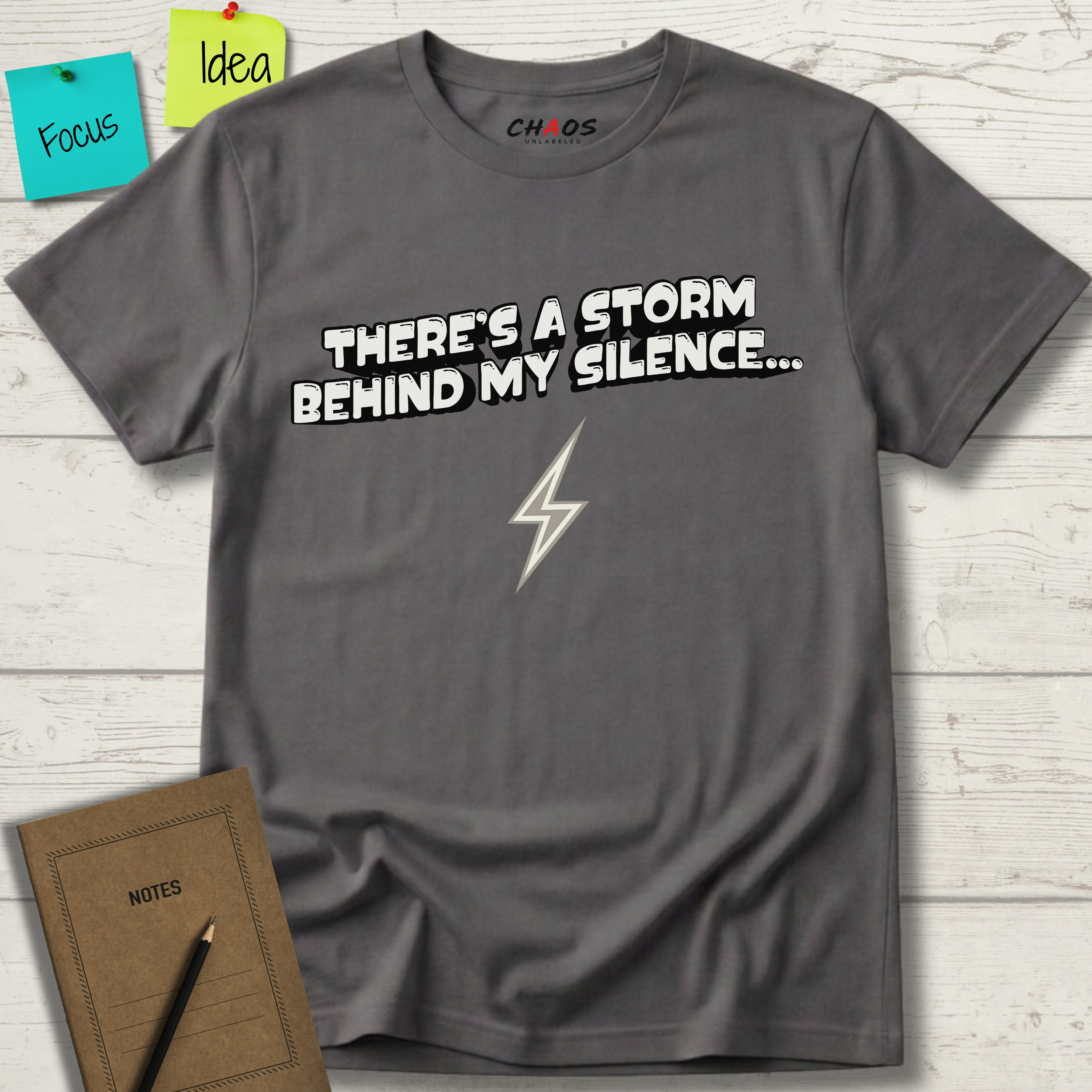 There’s A Storm Behind My Silence... T-Shirt