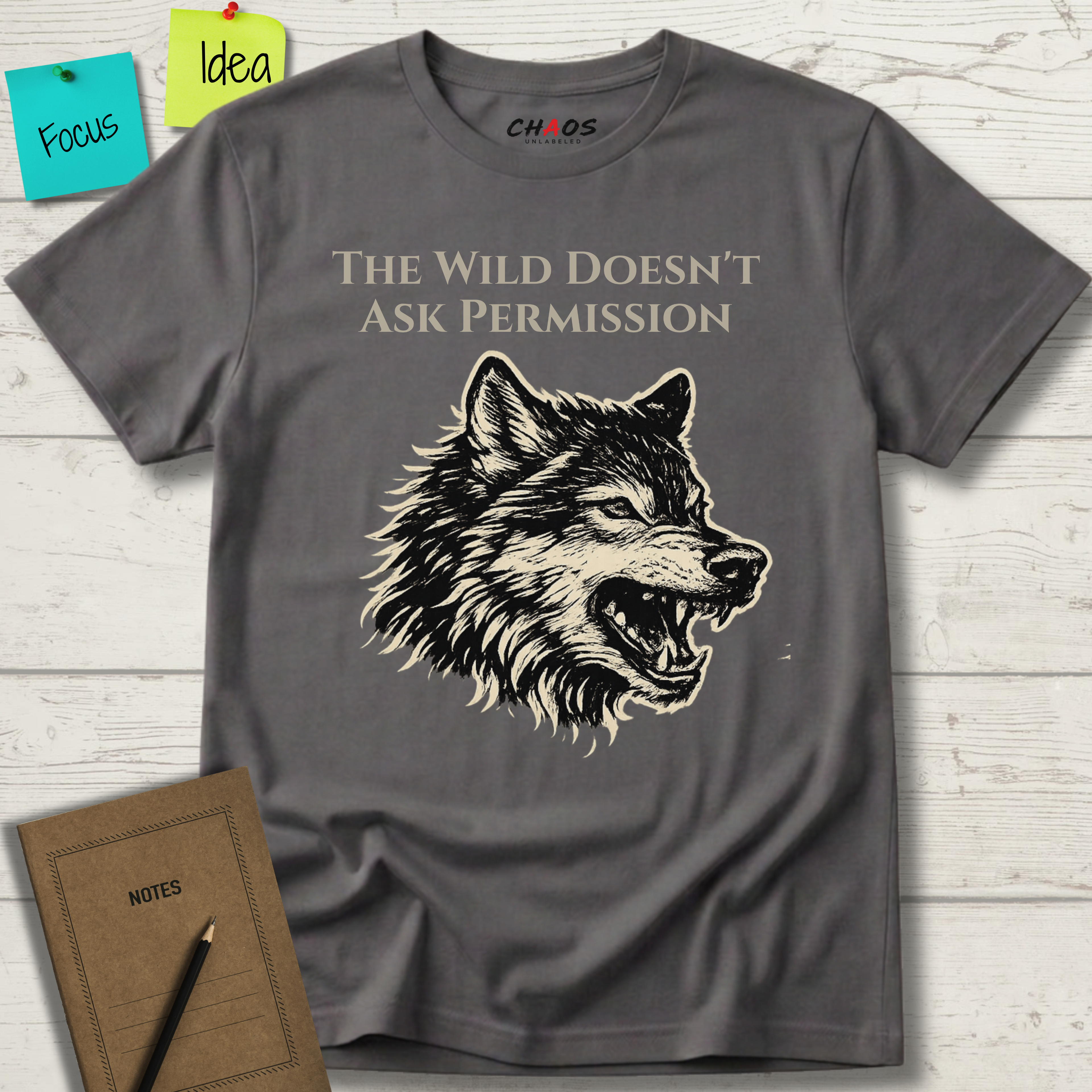 The Wild Doesn't Ask Permission T-Shirt