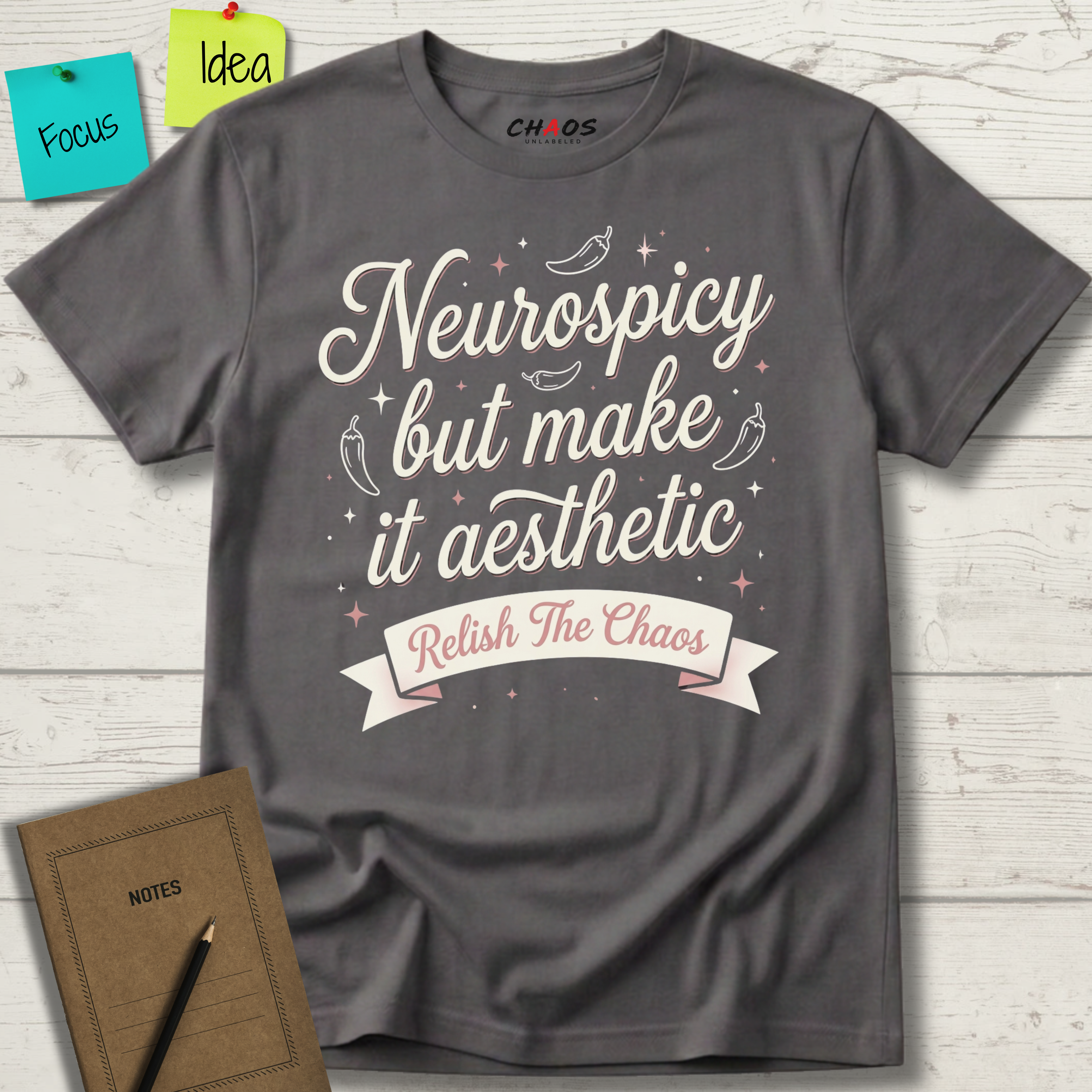 Neurospicy But Make It Aestetic T-Shirt
