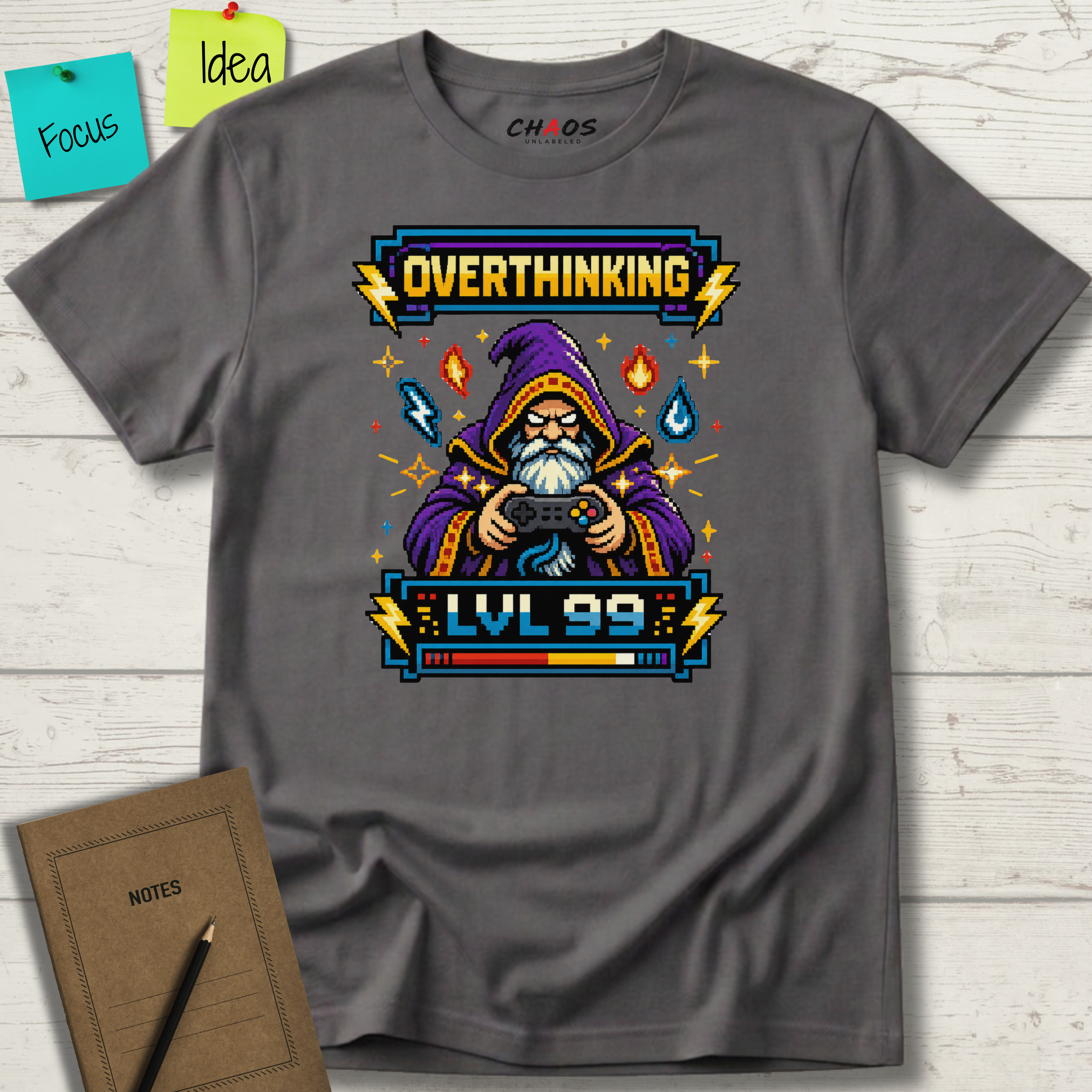 Overthinking lvl 99 T-Shirt