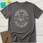 WIRED DIFFERENT BUILT FOR MORE ADHD ISN'T A FLAW T-SHIRT