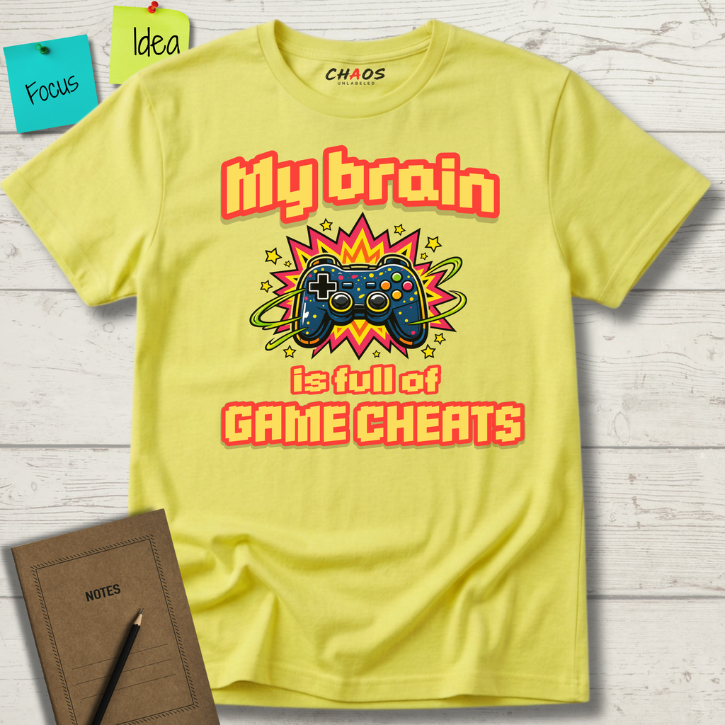 My Brain Is Full Of Game Cheats T-Shirt