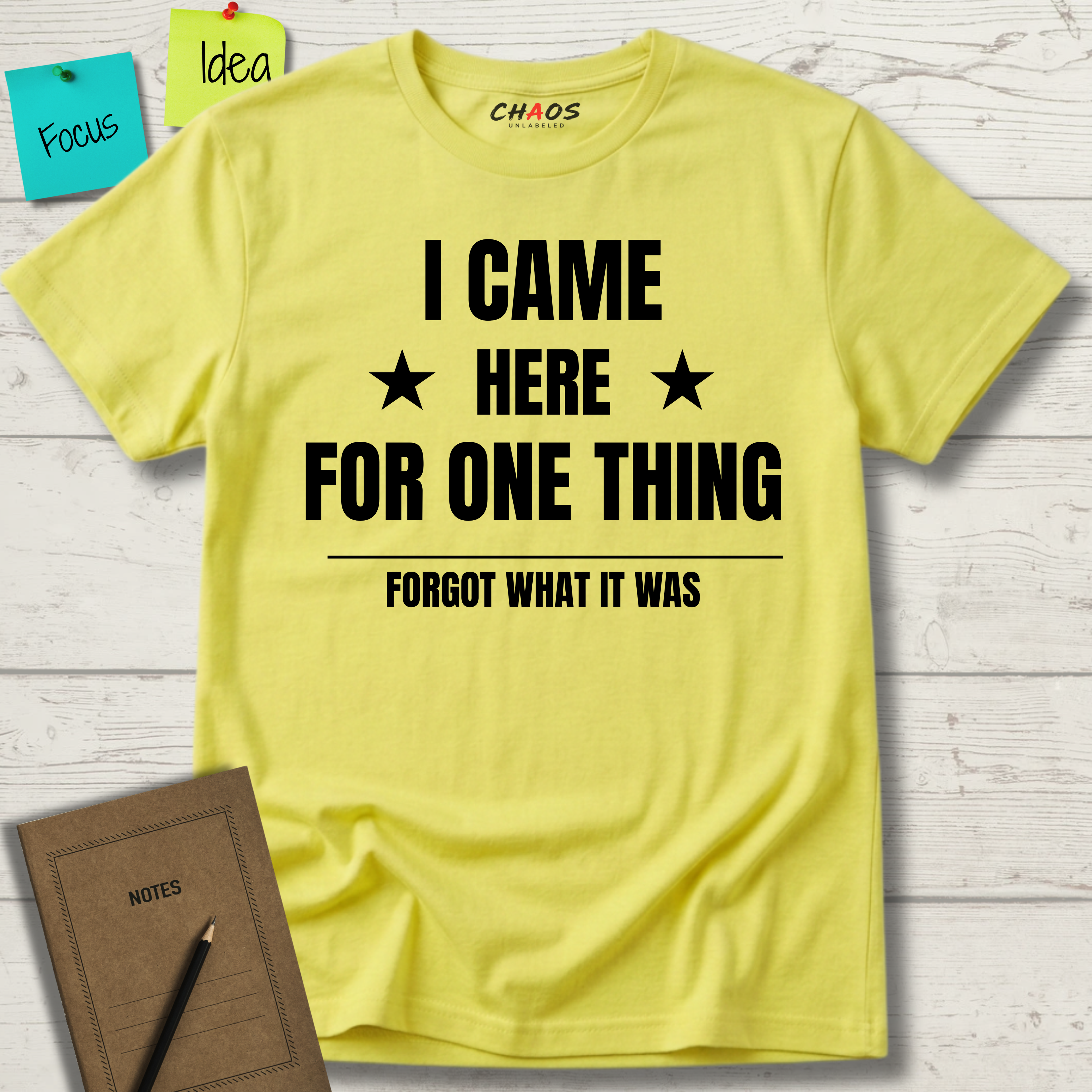 I Came Here For One Thing Forgot What It Was T-Shirt