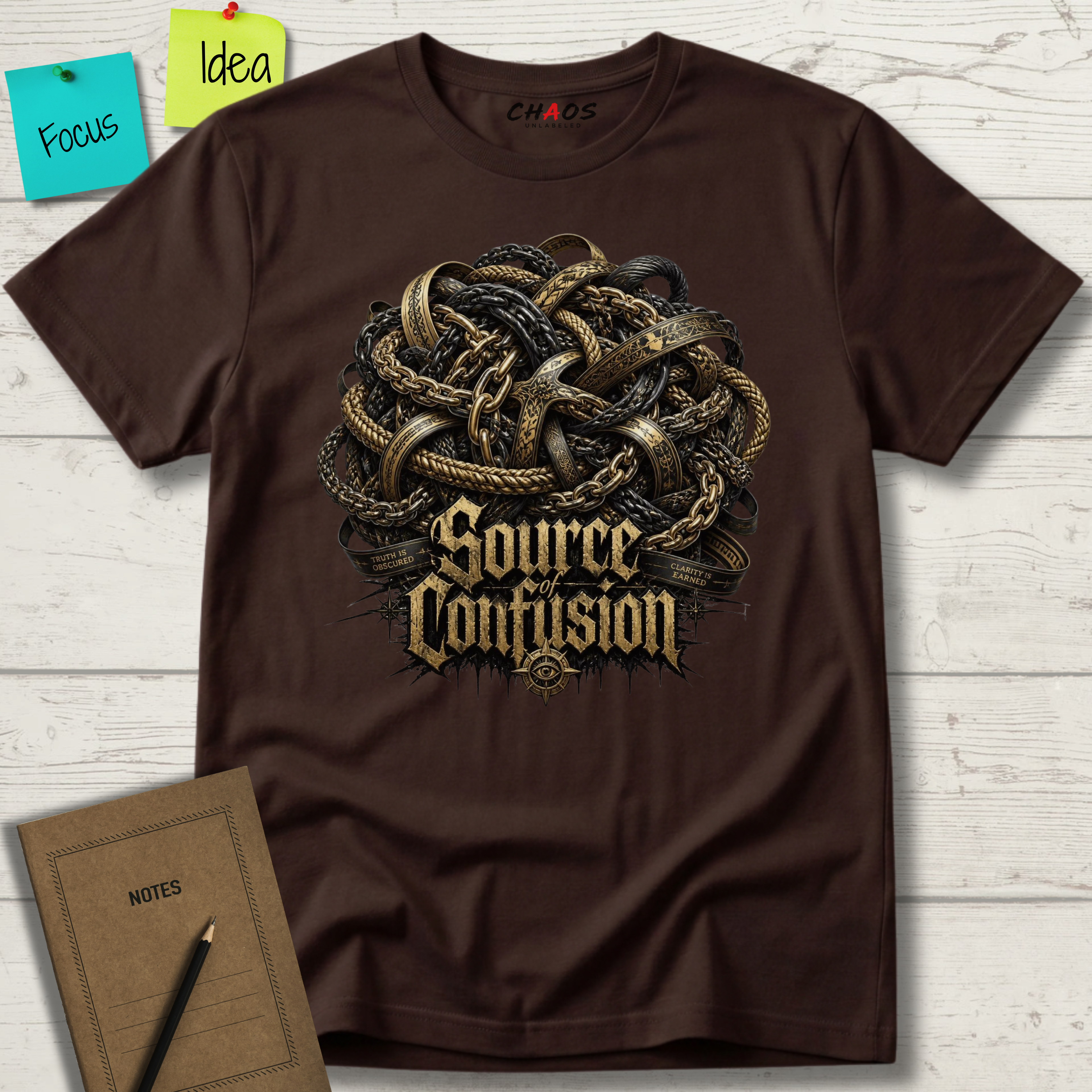 SOURCE OF CONFUSION T-SHIRT