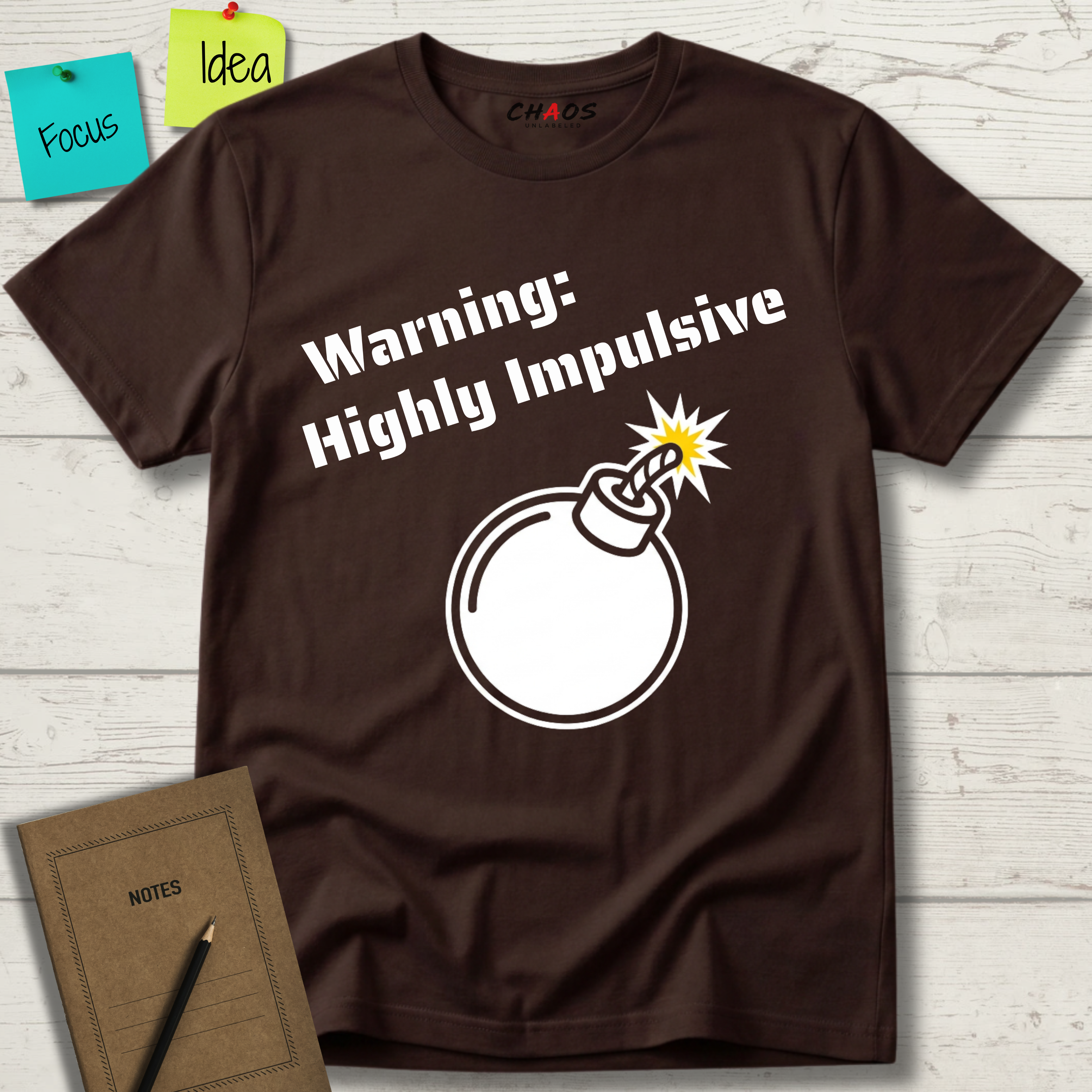 Warning Highly Impulsive T-Shirt