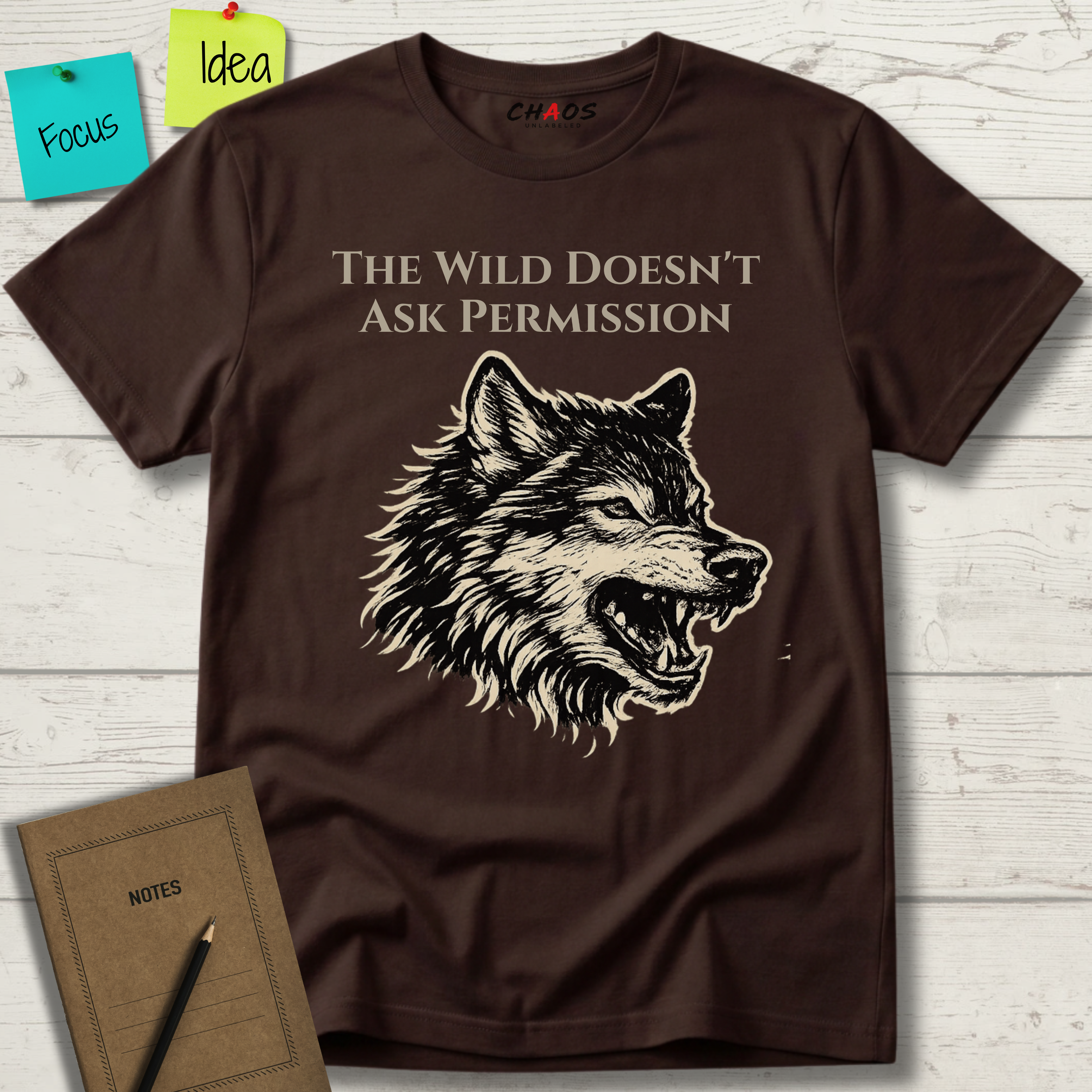 The Wild Doesn't Ask Permission T-Shirt