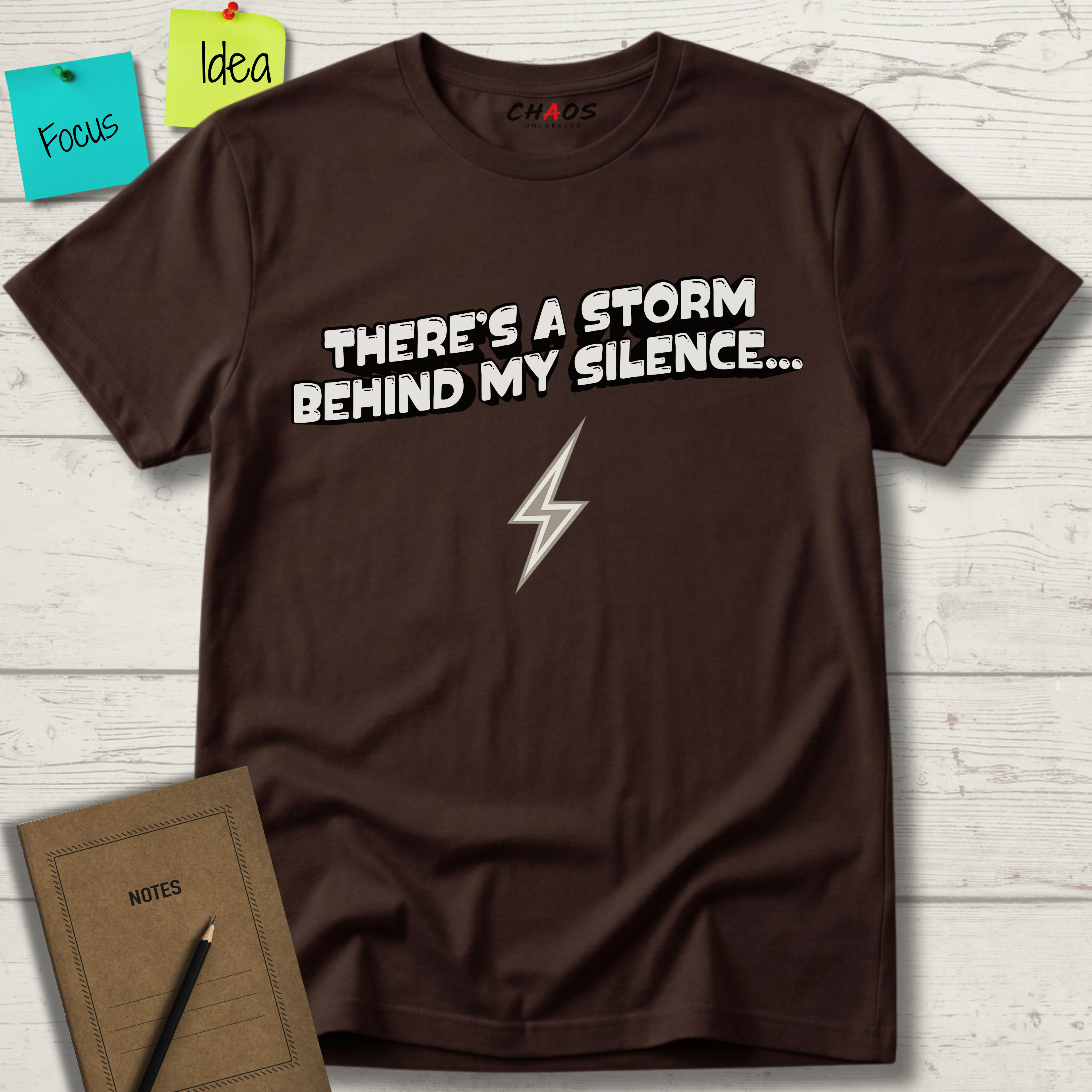 There’s A Storm Behind My Silence... T-Shirt
