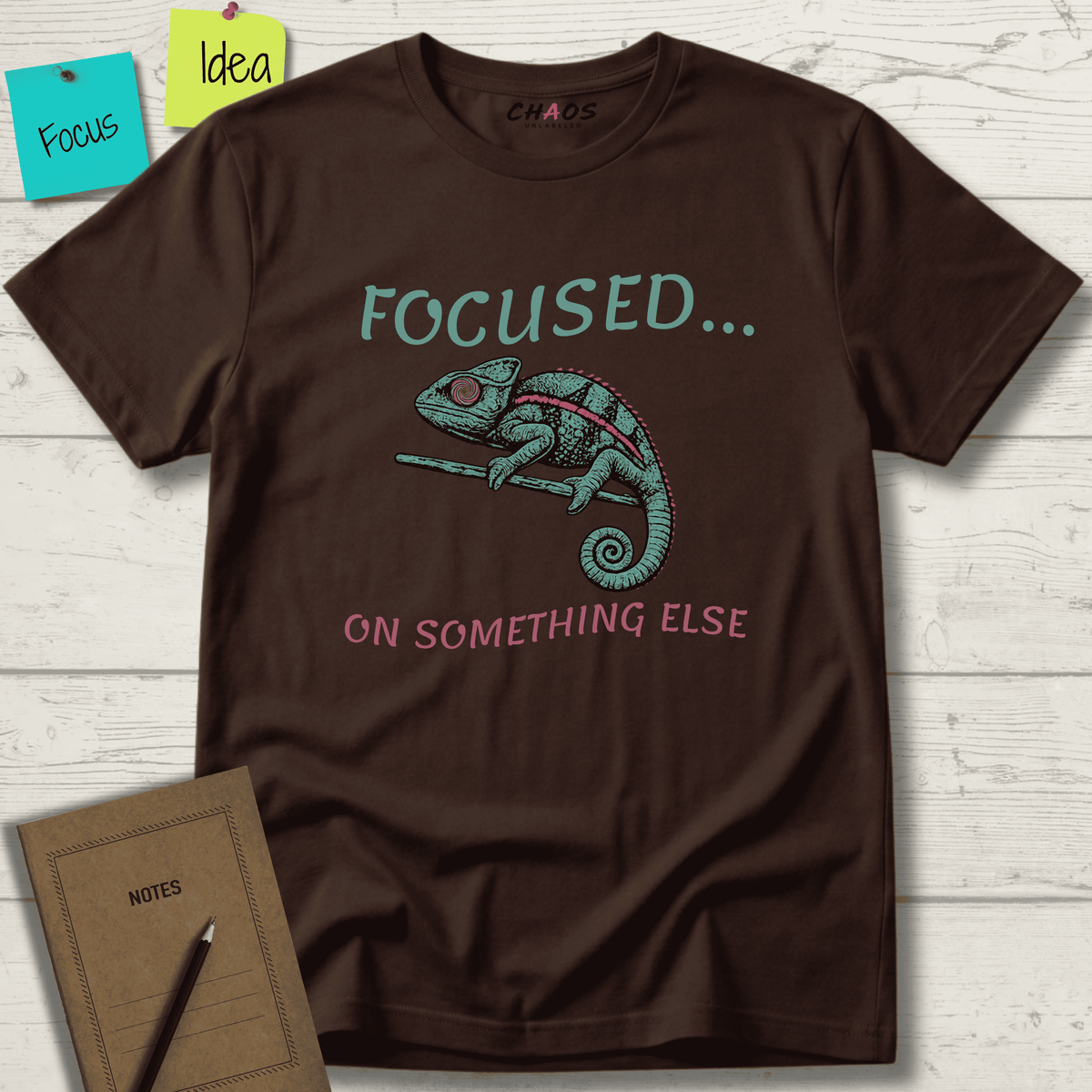 FOCUSED... ON SOMETHING ELSE T-SHIRT