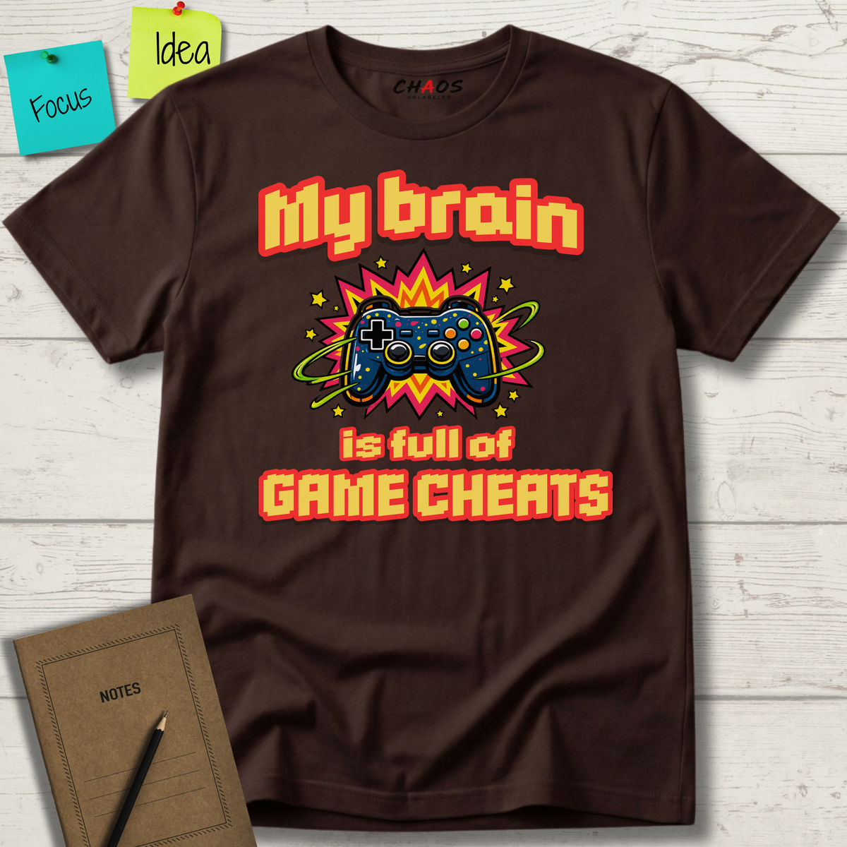 My Brain Is Full Of Game Cheats T-Shirt