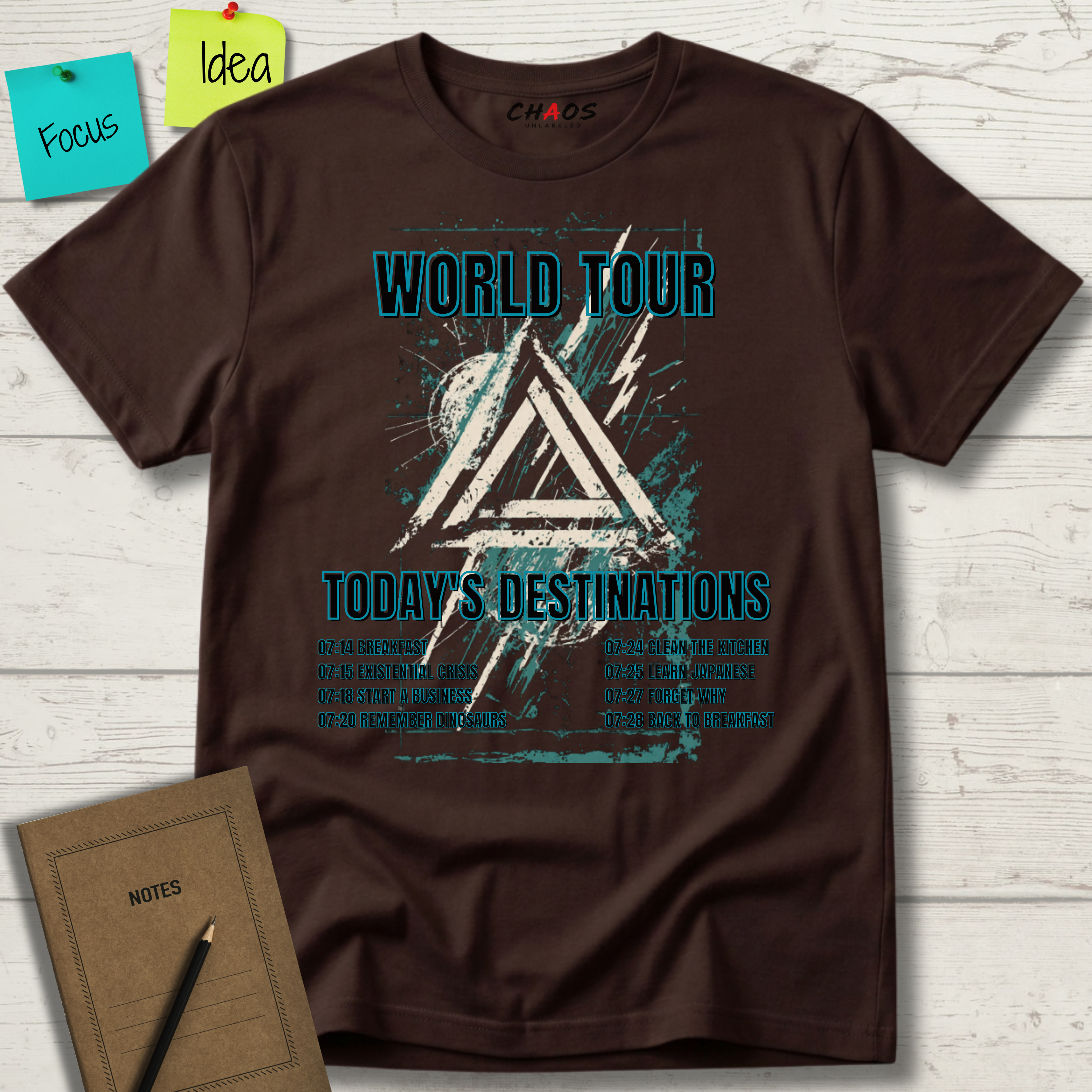 TOUR OF THOUGHTS WORLD TOUR T-SHIRT