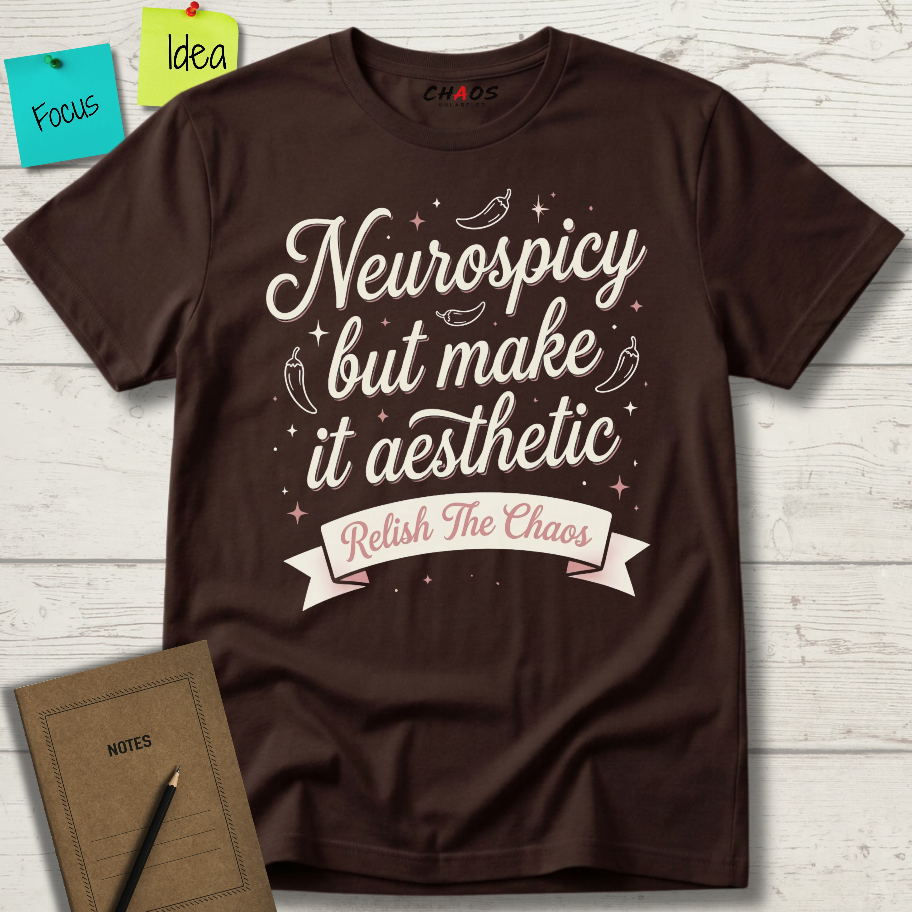 Neurospicy But Make It Aestetic T-Shirt