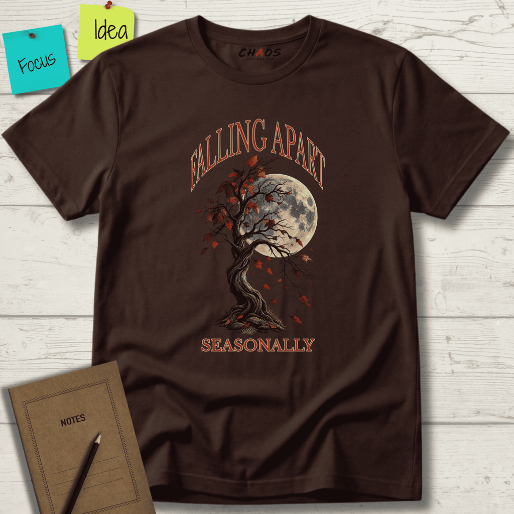 FALLING APART SEASONALLY T-SHIRT