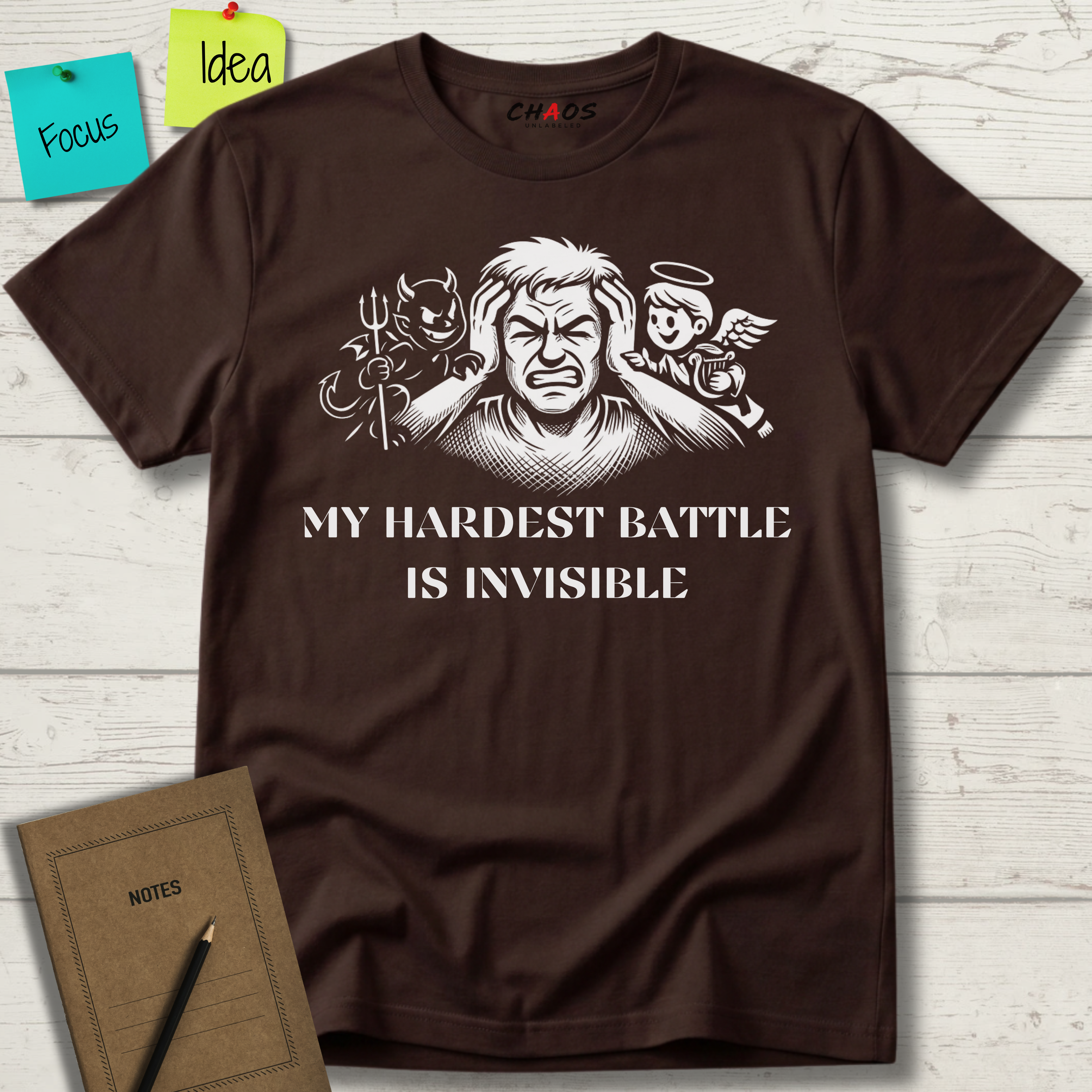 MY HARDEST BATTLE IS INVISIBLE T-Shirt