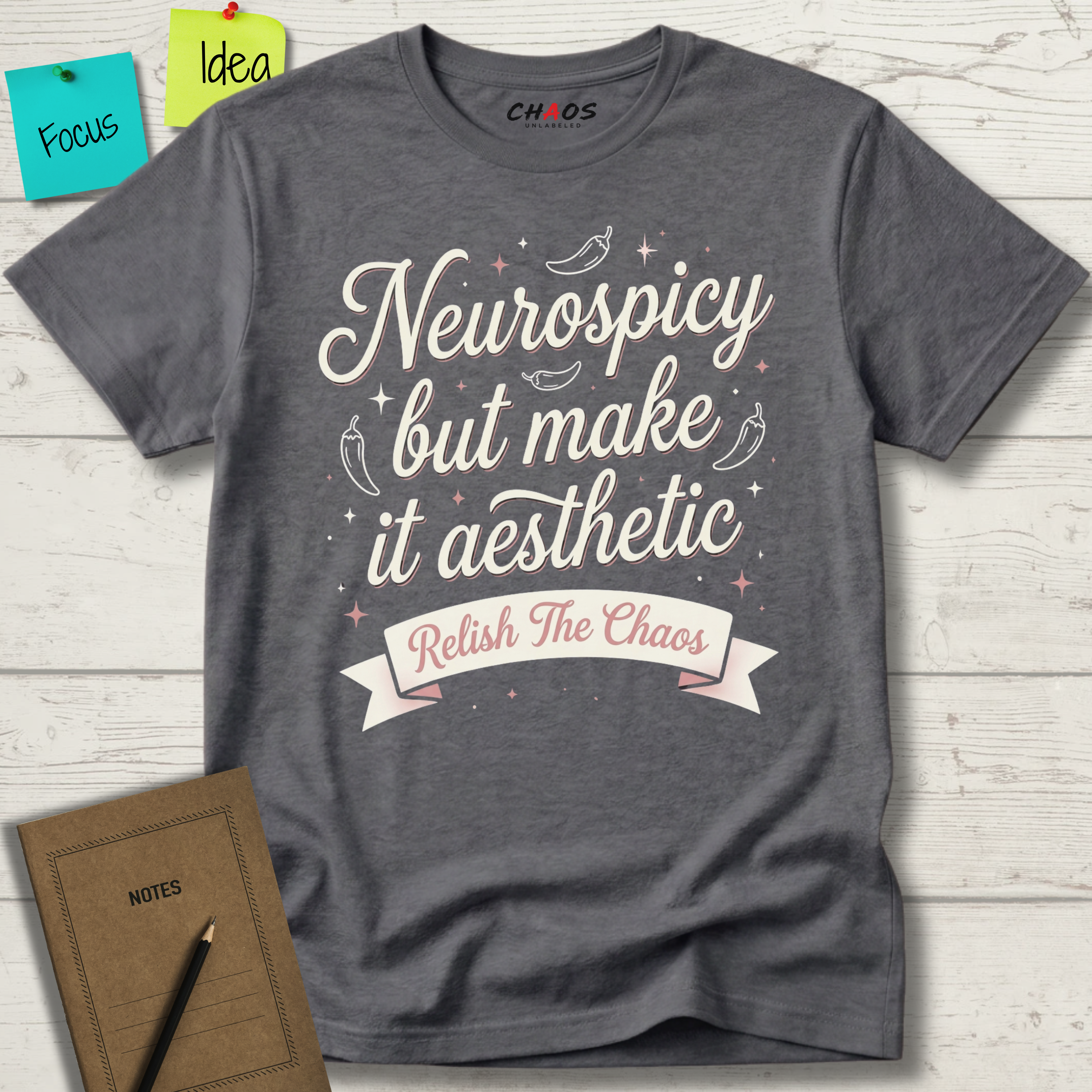 Neurospicy But Make It Aestetic T-Shirt