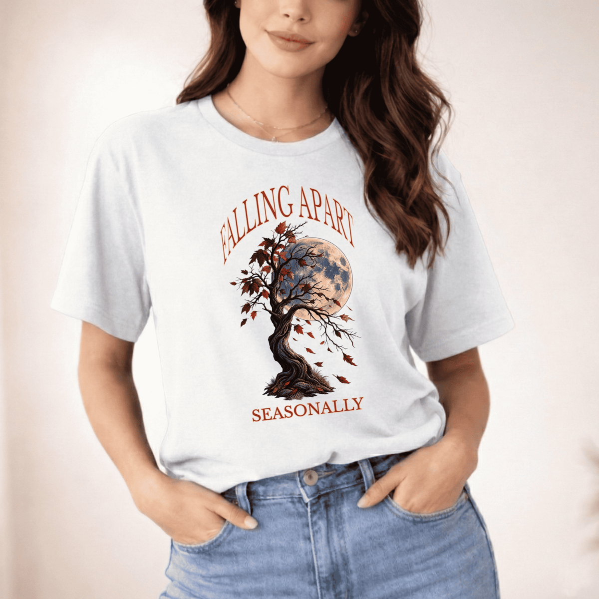 FALLING APART SEASONALLY T-SHIRT