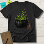 HALLOWEEN ADHD POTION CAULDRON T-SHIRT