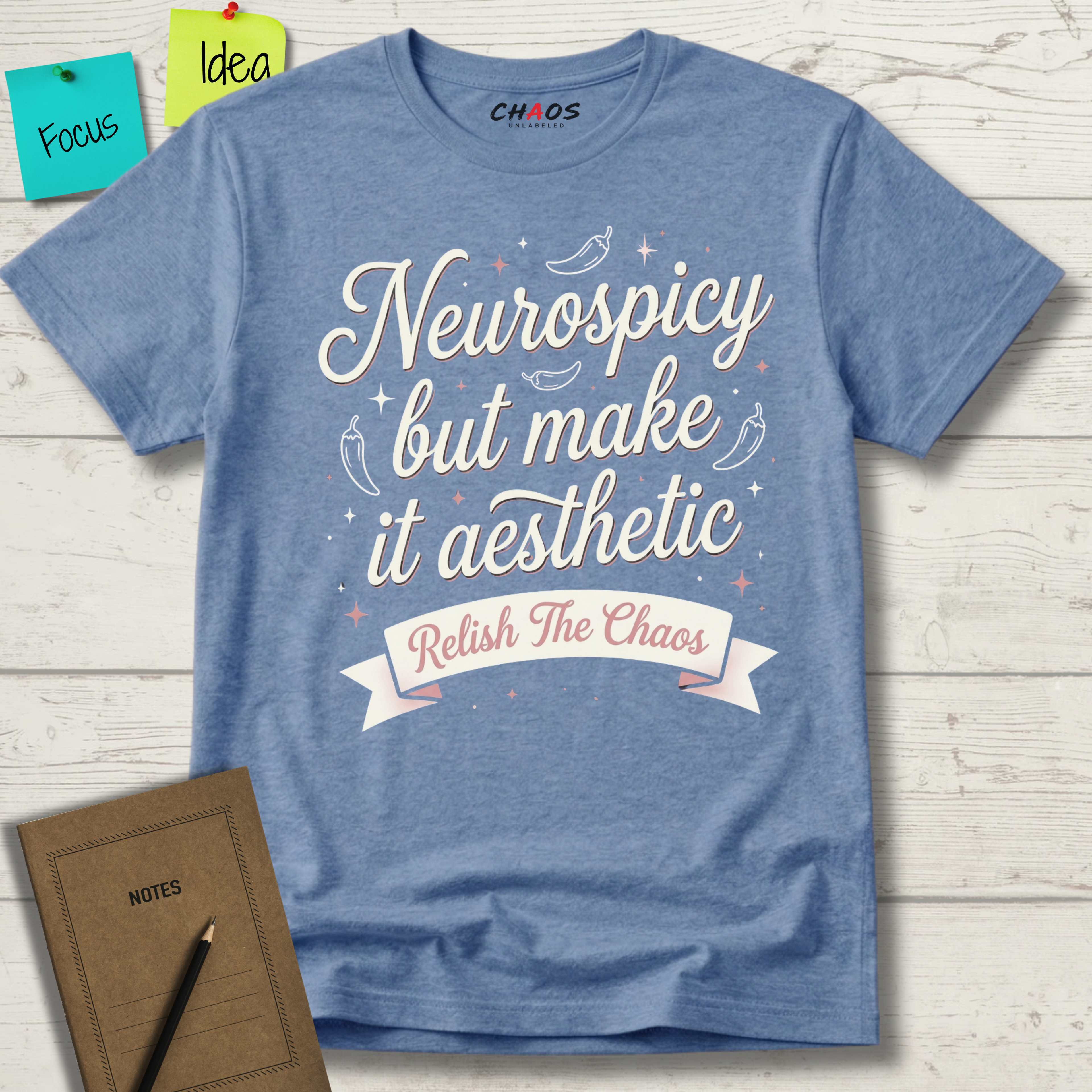 Neurospicy But Make It Aestetic T-Shirt