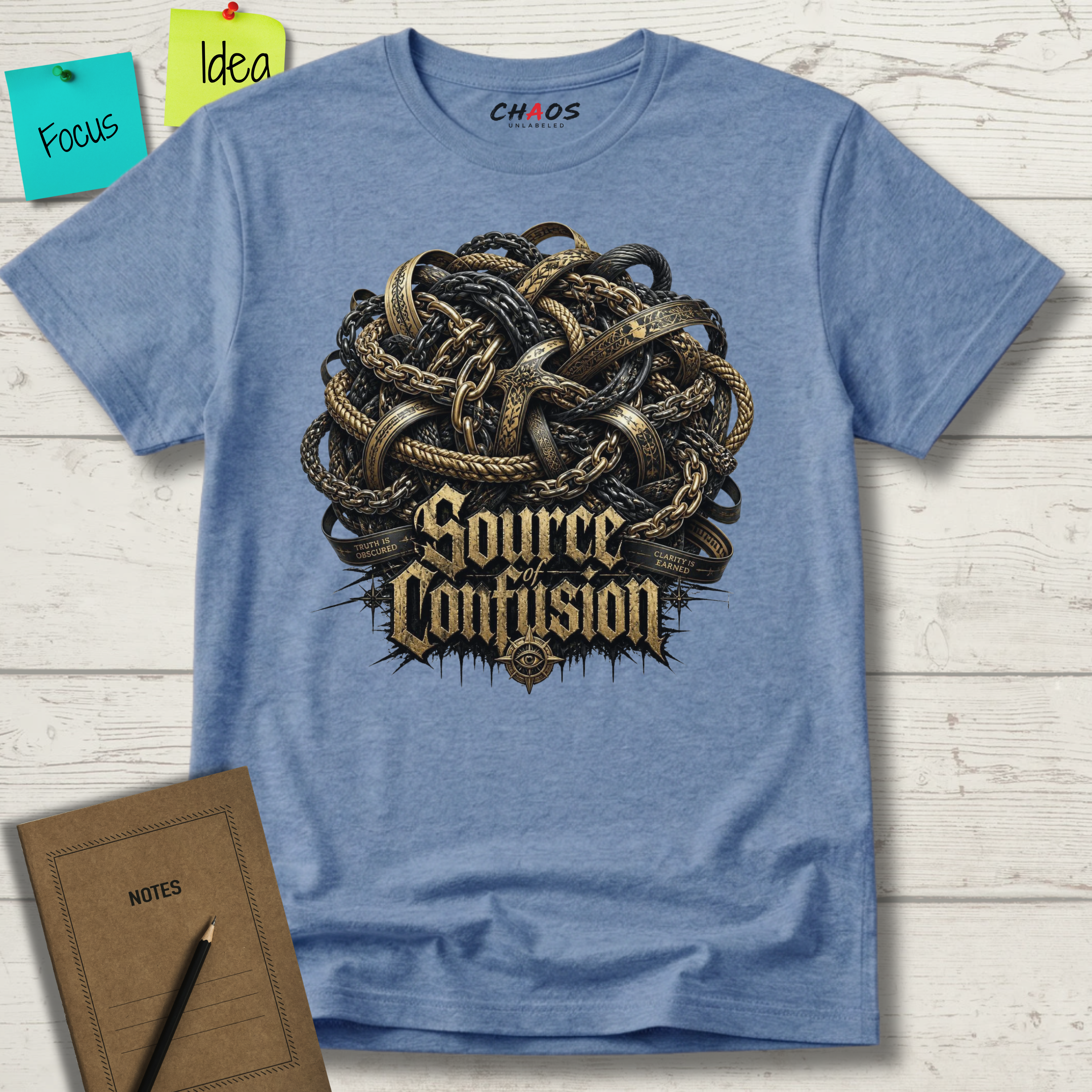 SOURCE OF CONFUSION T-SHIRT