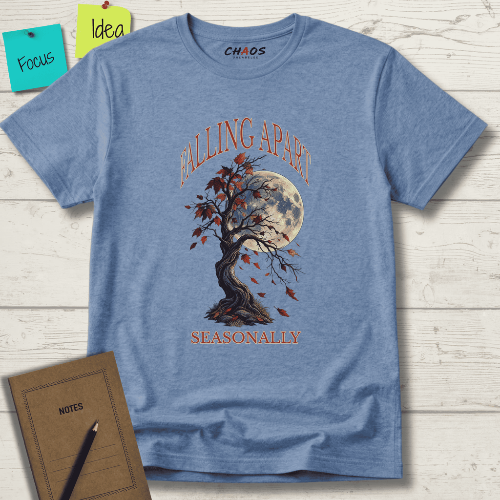 FALLING APART SEASONALLY T-SHIRT