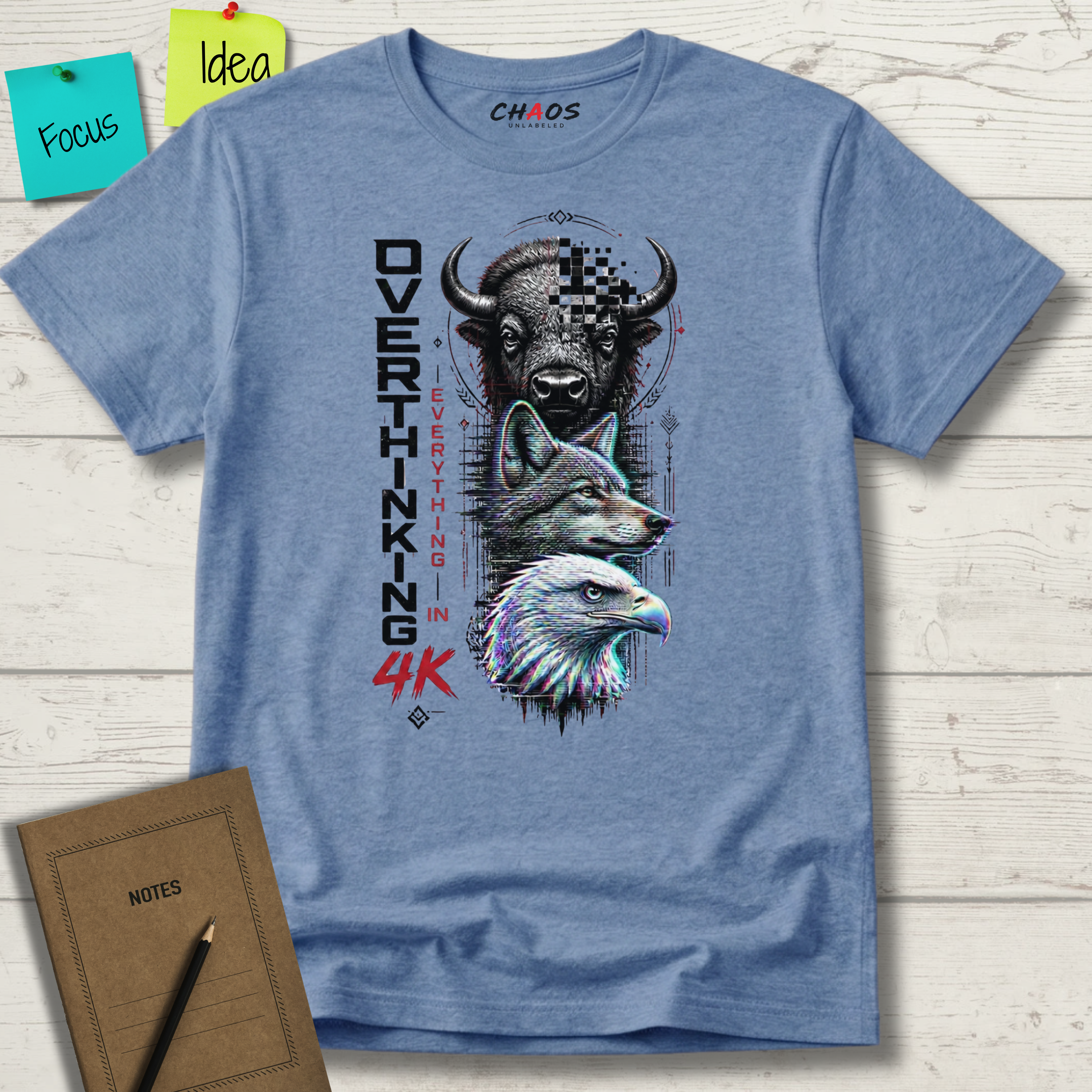 OVERTHINKING EVERYTHING IN 4K T-SHIRT