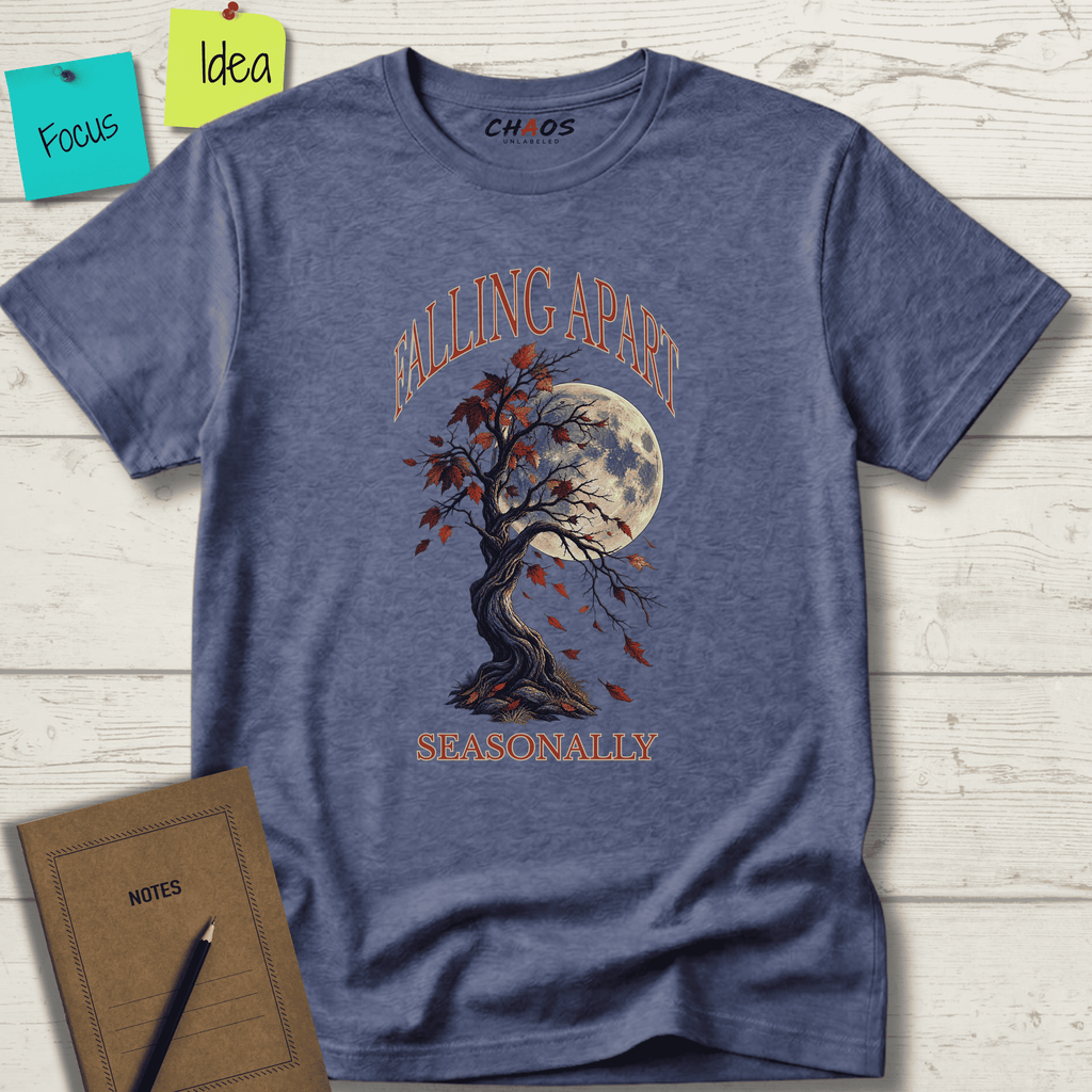 FALLING APART SEASONALLY T-SHIRT