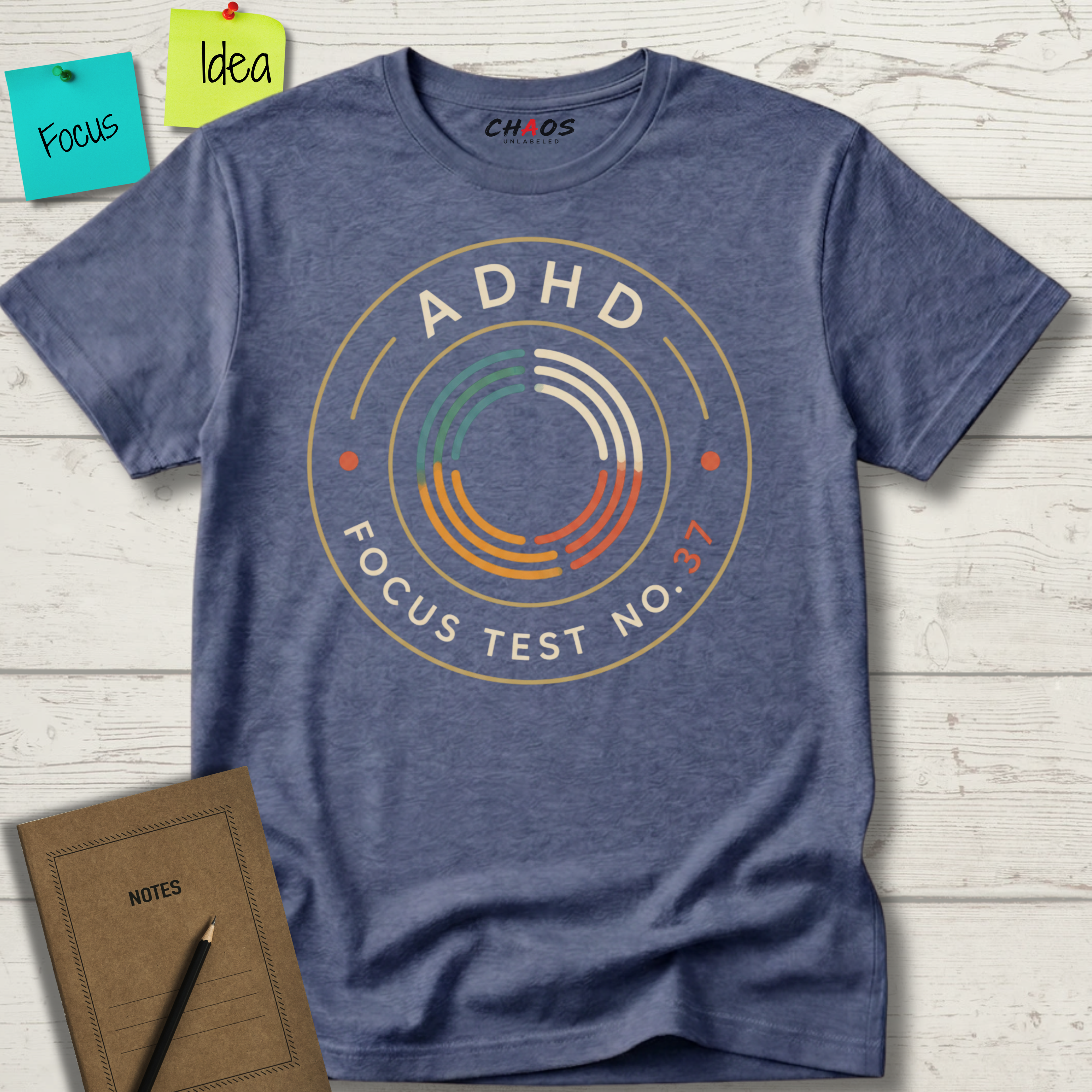 ADHD FOCUS TEST NO. 37 T-SHIRT