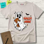 SCARED HALLOWEEN GHOST T-SHIRT