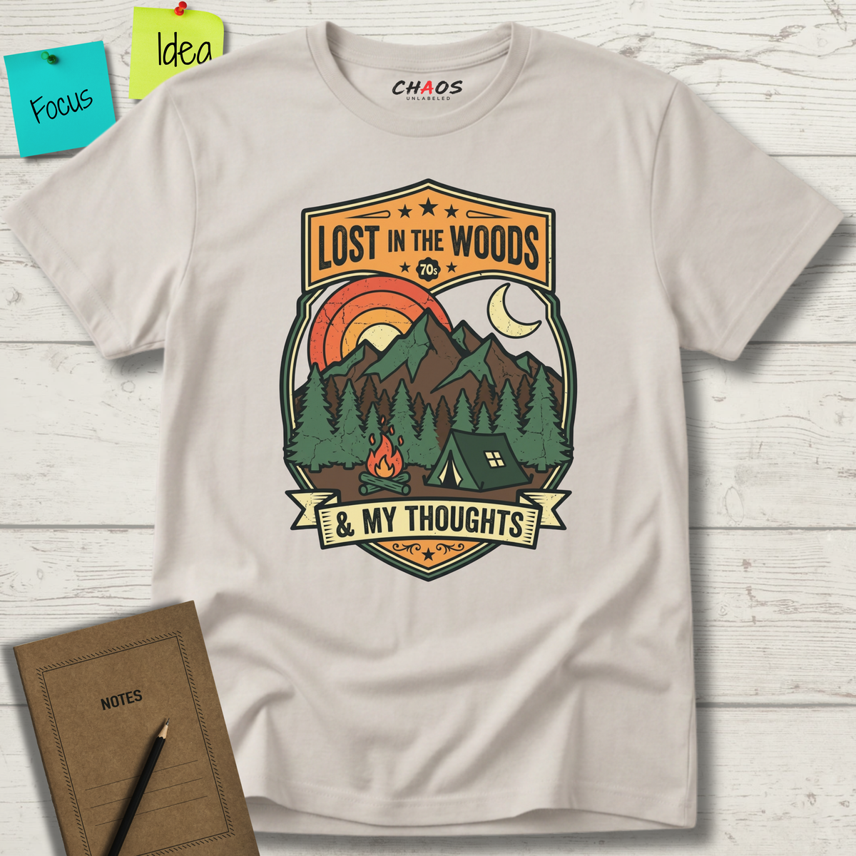 Lost In The Woods And My Thoughts T-Shirt