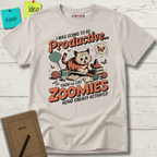 I Was Going To Be Productive Then The Cat Zoomies T-Shirt
