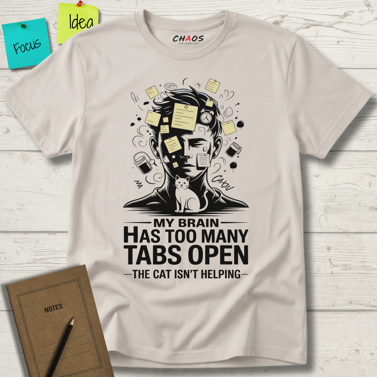 My Brain Has Too Many Tabs Open T-Shirt