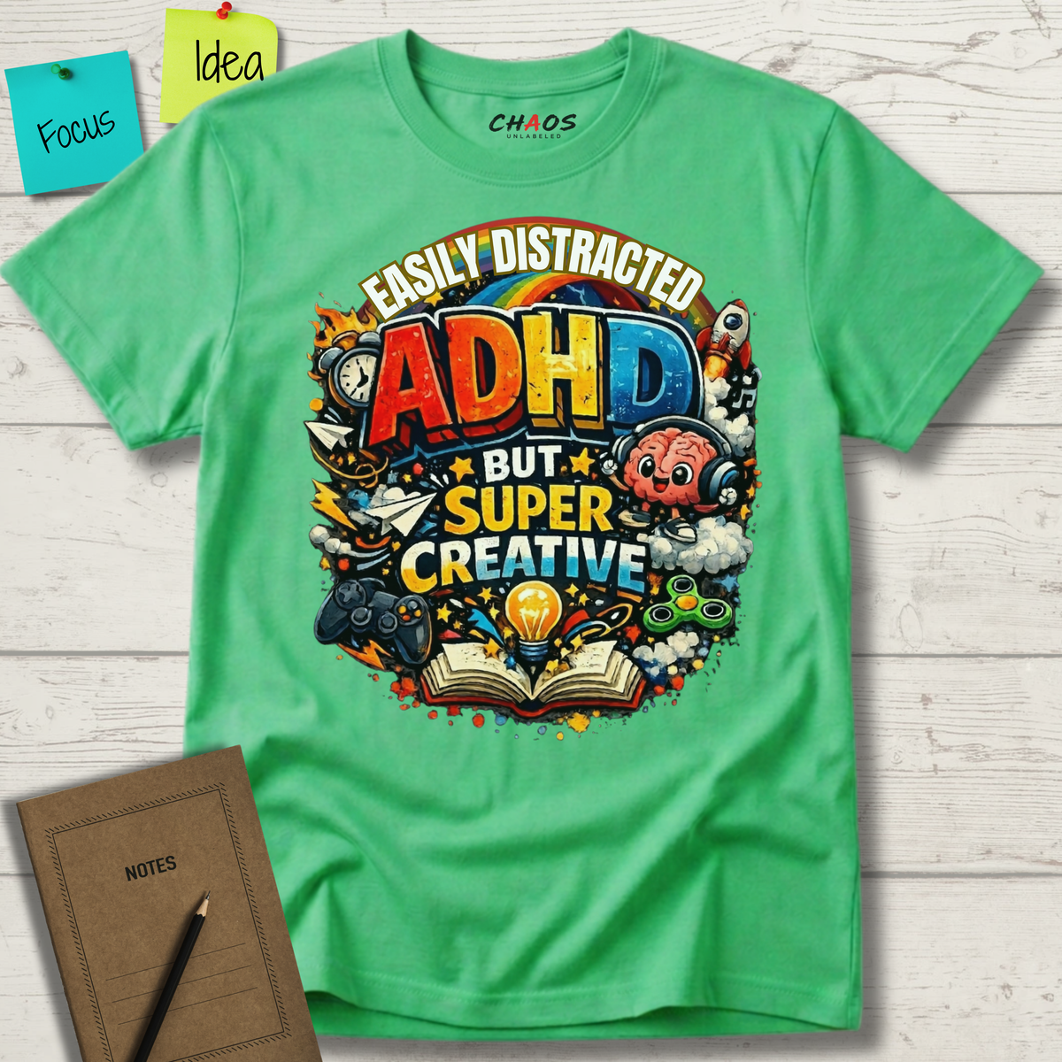 EASILY DISTRACTED BUT SUPER CREATIVE T-Shirt