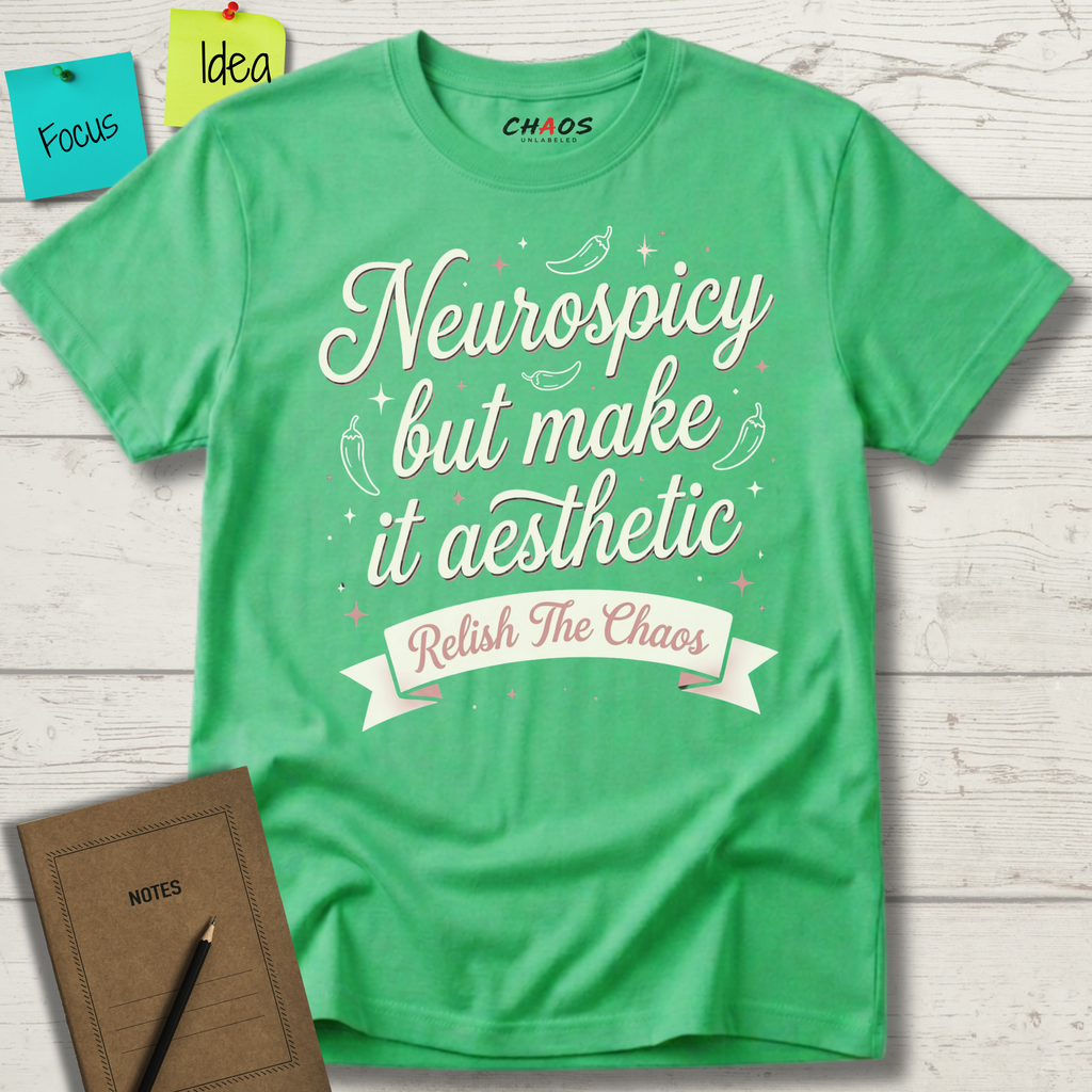 Neurospicy But Make It Aestetic T-Shirt