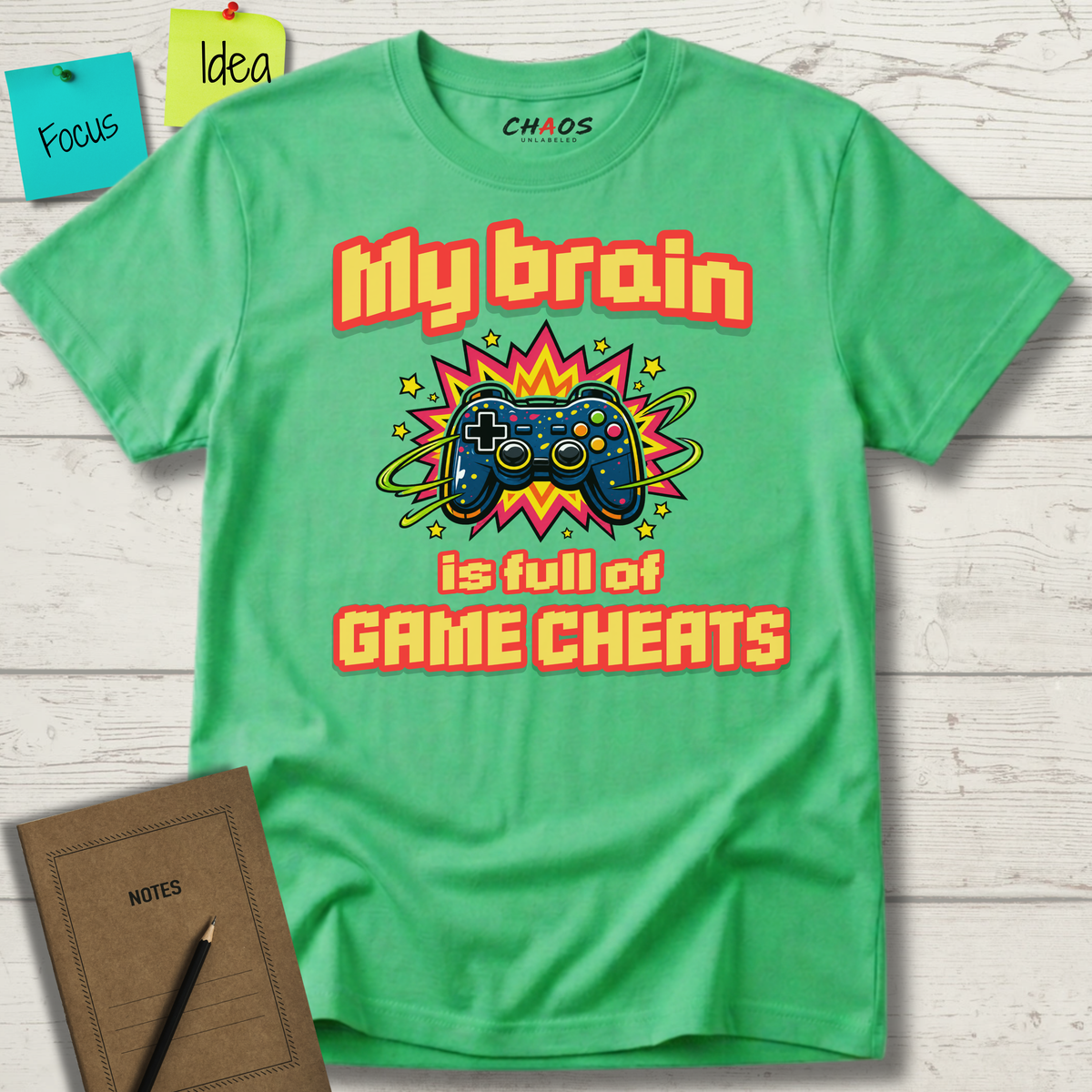 My Brain Is Full Of Game Cheats T-Shirt