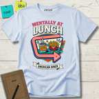 Mentally At Lunch. American Diner T-Shirt