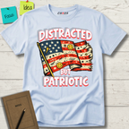 Distracted But Patriotic T-Shirt