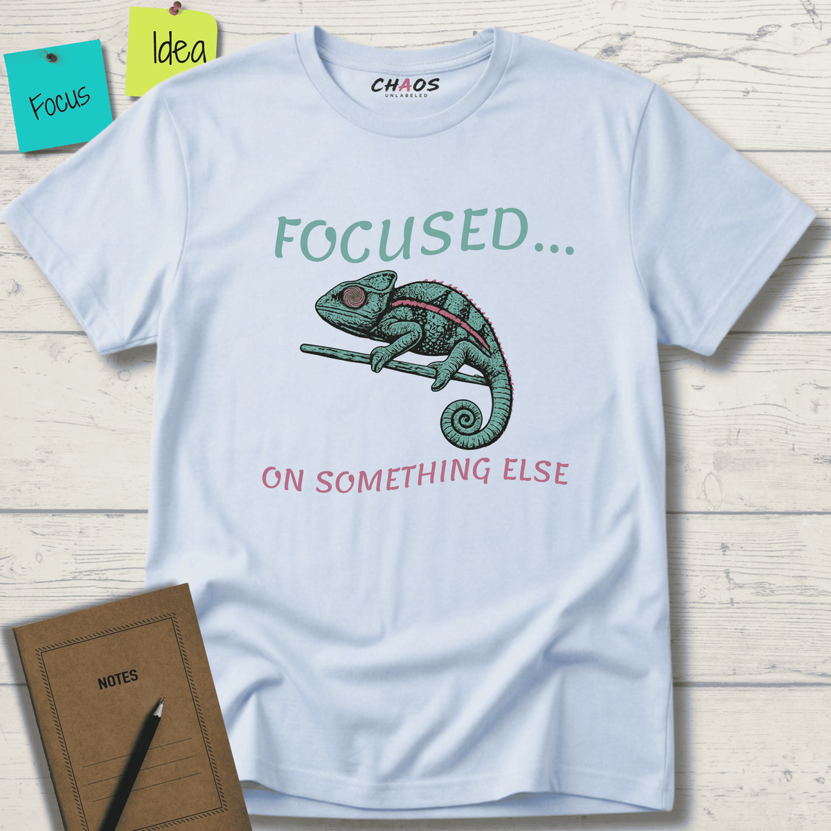 FOCUSED... ON SOMETHING ELSE T-SHIRT