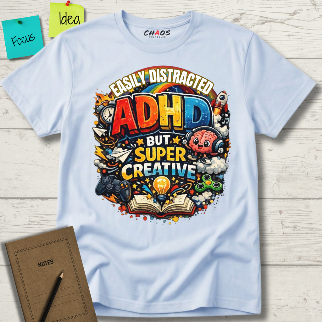 EASILY DISTRACTED BUT SUPER CREATIVE T-Shirt