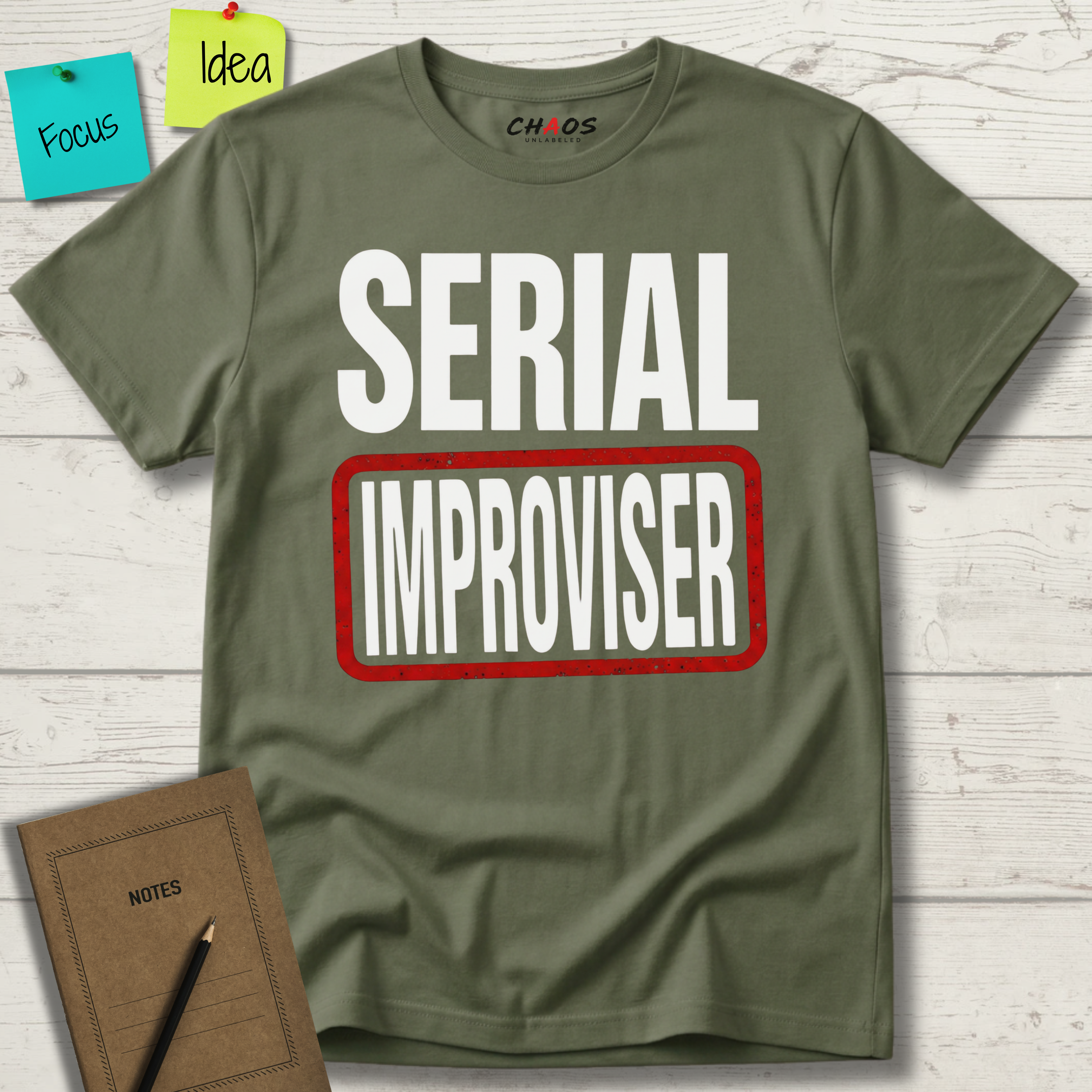 SERIAL IMPROVISER T-SHIRT