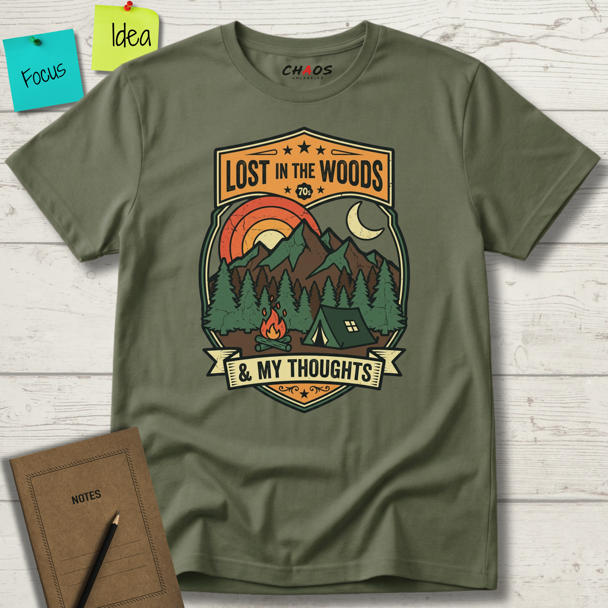 Lost In The Woods And My Thoughts T-Shirt