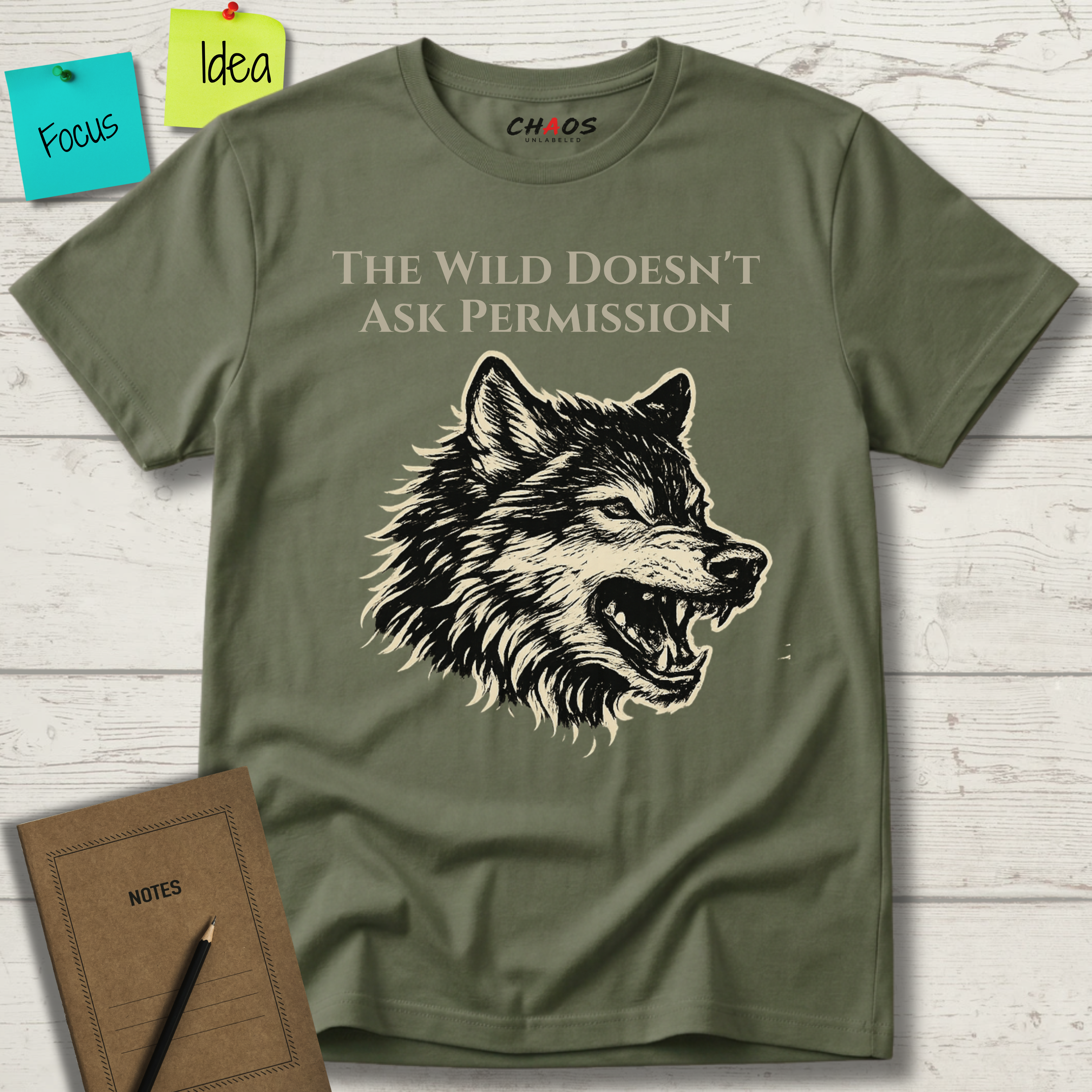 The Wild Doesn't Ask Permission T-Shirt