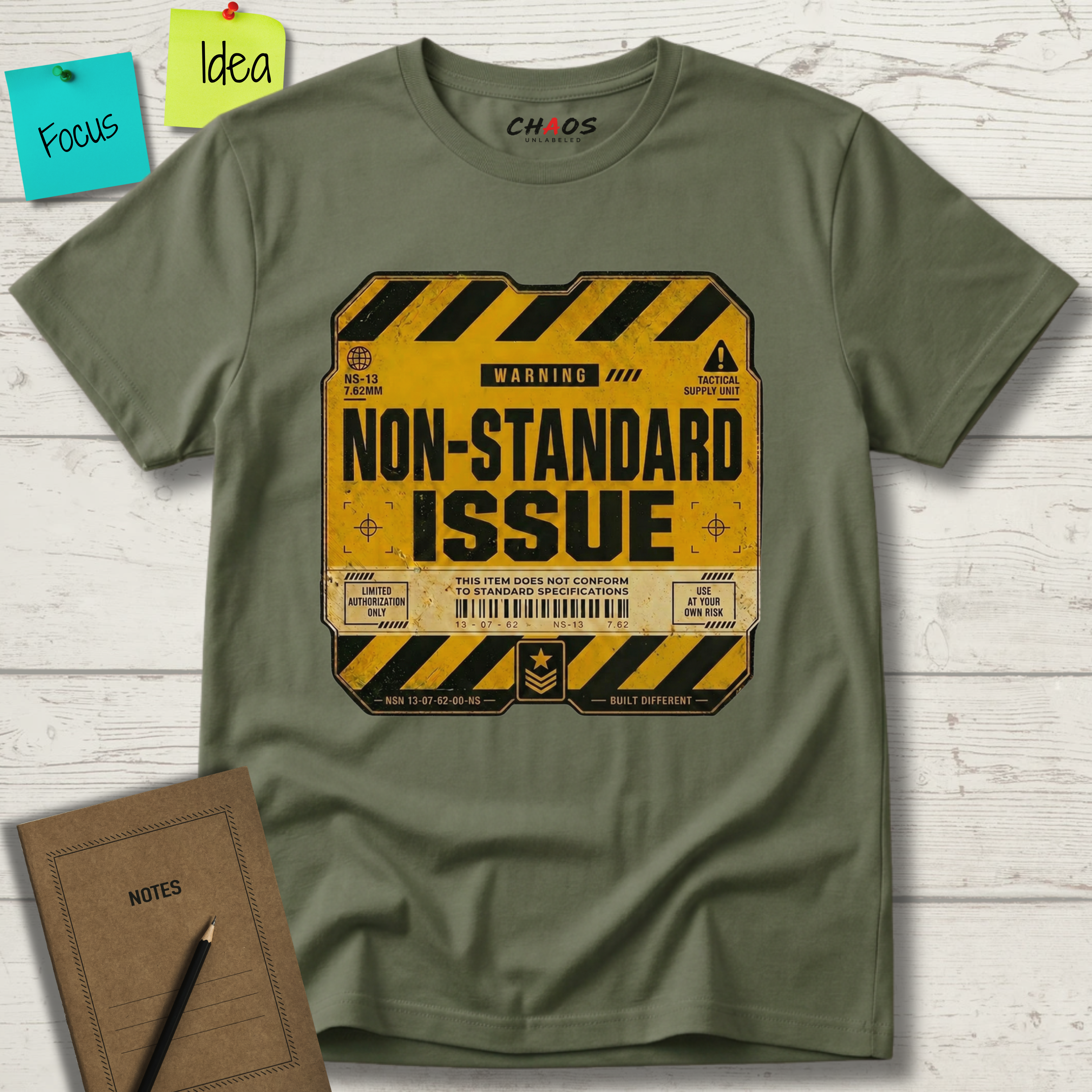 NON-STANDARD ISSUE T-SHIRT