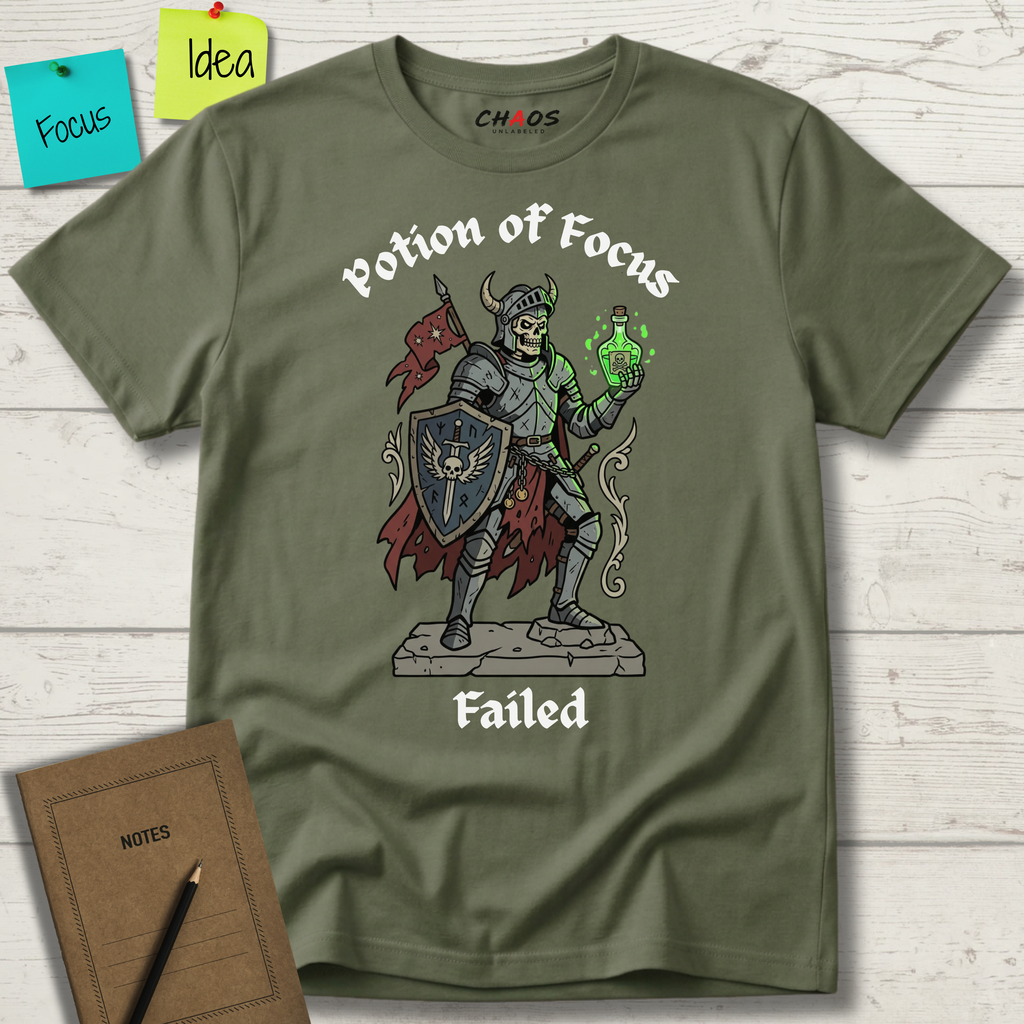 Potion of Focus. Failed T-Shirt